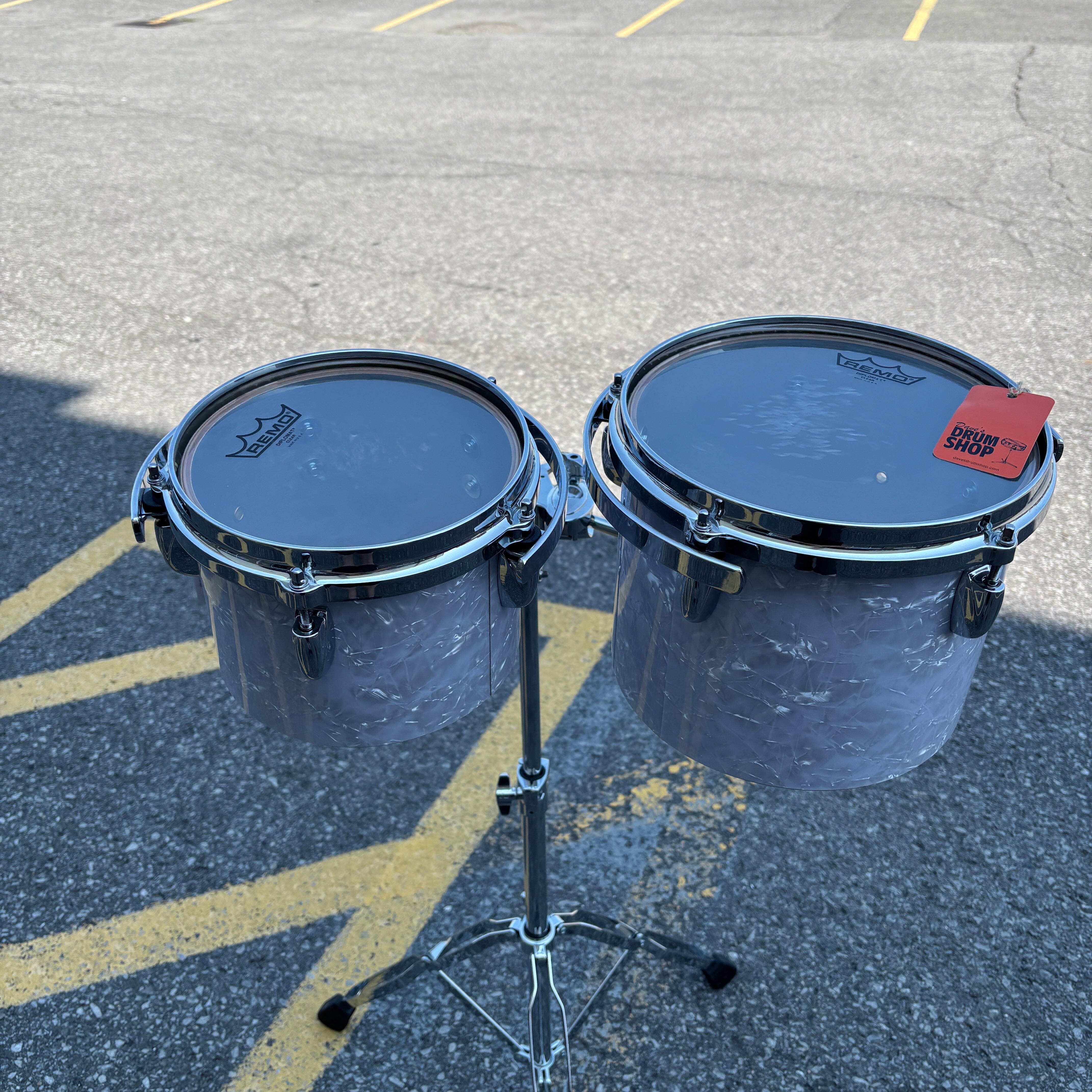 Gretsch USA Custom Concert Toms w/Stand 8" and 10" NEW DRUM KIT GRETSCH