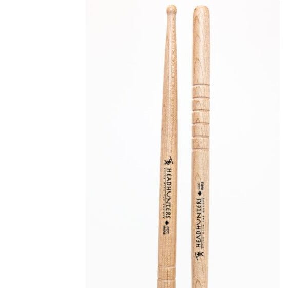 Headhunters Maple Grooves CCC, Wood Tip (MG CCC) DRUM STICKS Headhunters