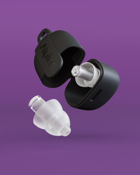 Hearing Protection PartyPlug Pro Earplugs, Transparent (PARTYPLUGPRO-CLRV2) NEW DRUM ACCESSORIES Alpine Hearing Protection