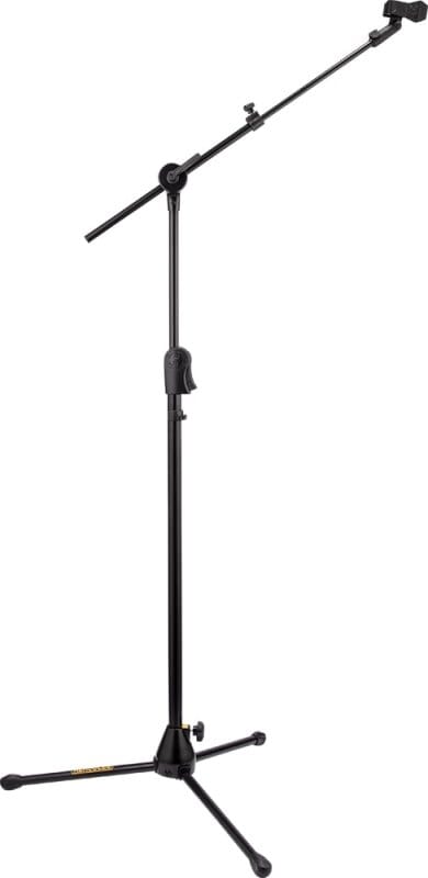 Hercules EZ Clutch Tripod Microphone Stand w/ Telescoping Hideaway 2-in-1 Boom (MS523BPRO) NEW HARDWARE Hercules