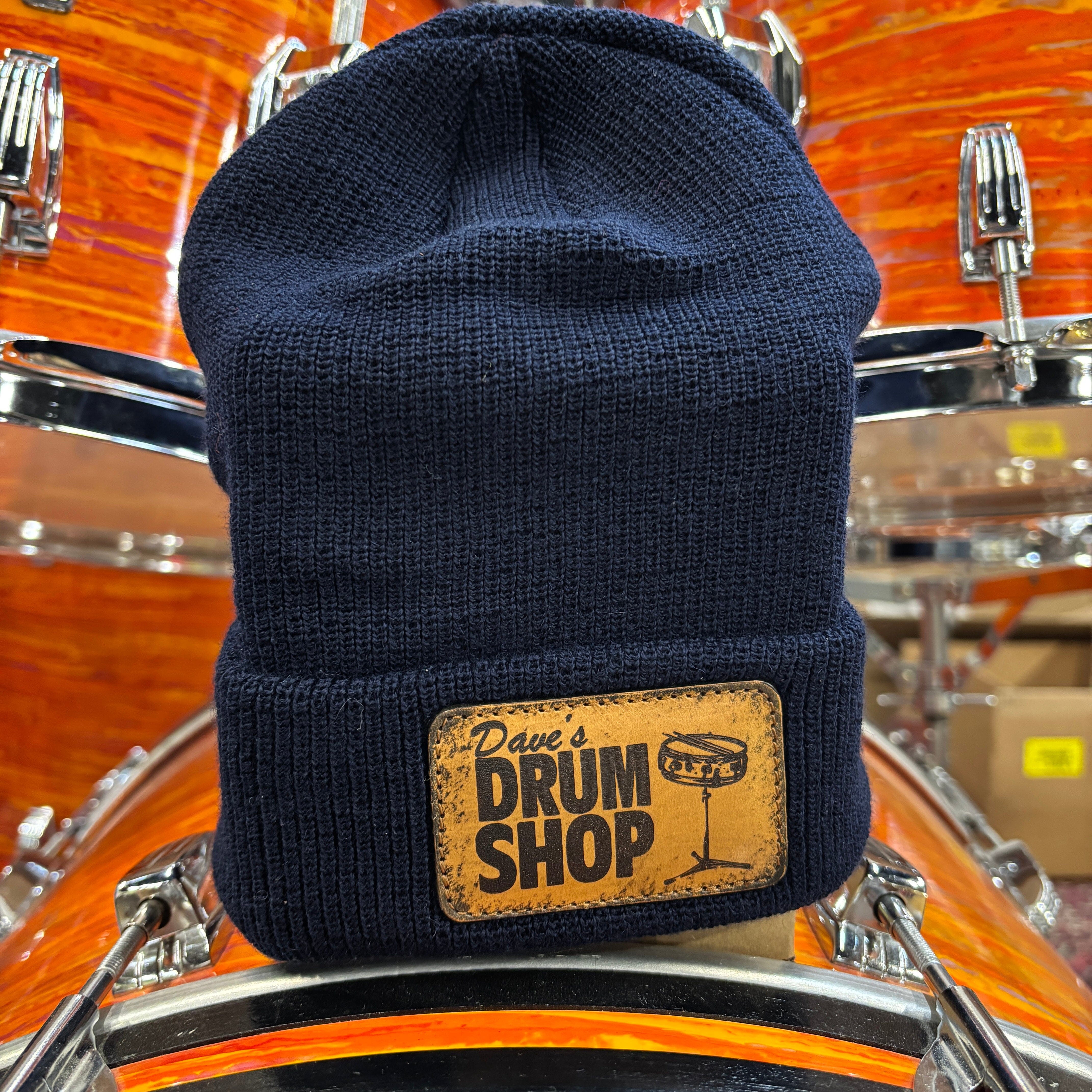JMB Dave's Drum Shop Merrino Toque, Dark Blue PROMO ITEMS JMB