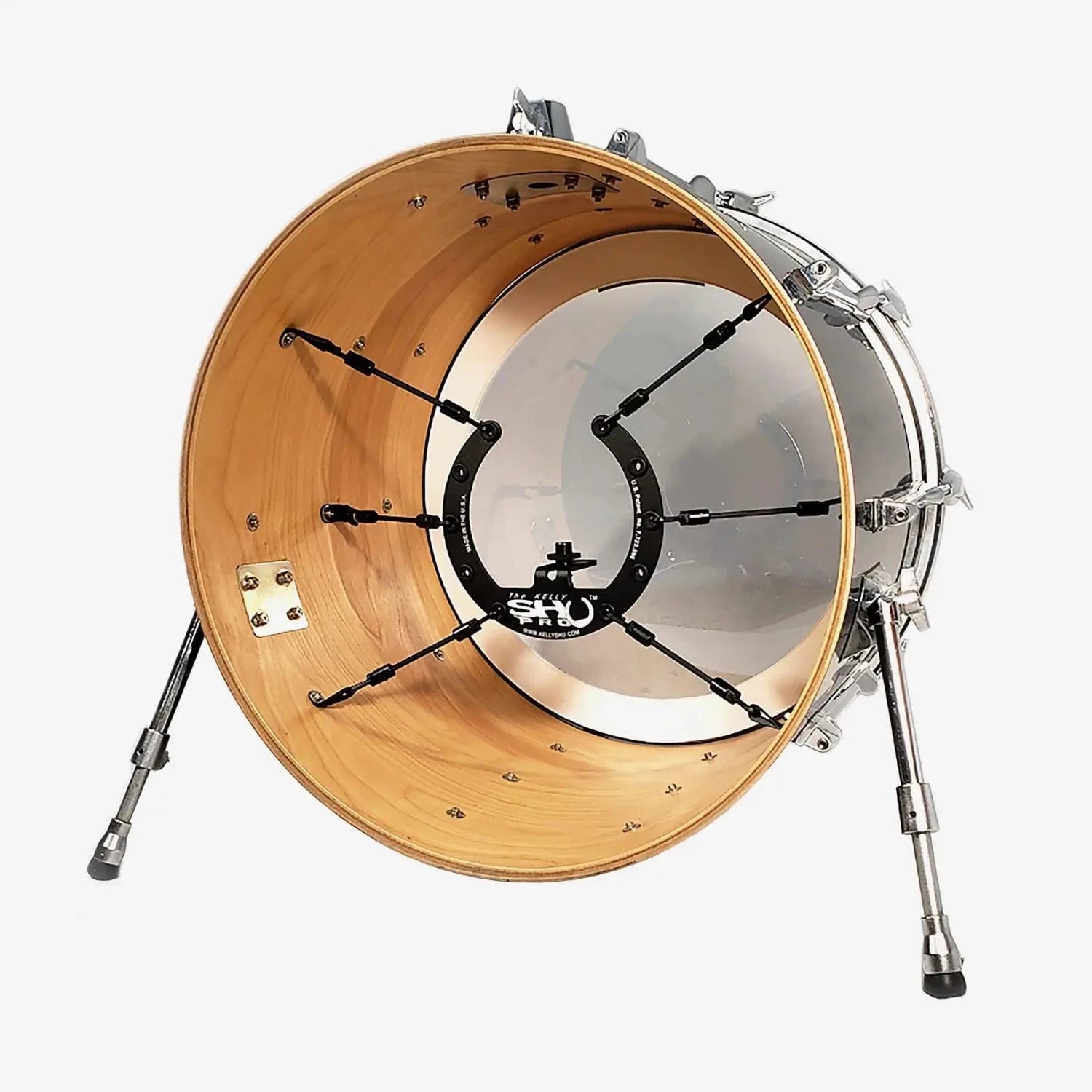 Kelly Shu Pro Kick Drum Microphone Shock Mount System (SHU-PB) NEW DRUM ACCESSORIES Kelly Shu