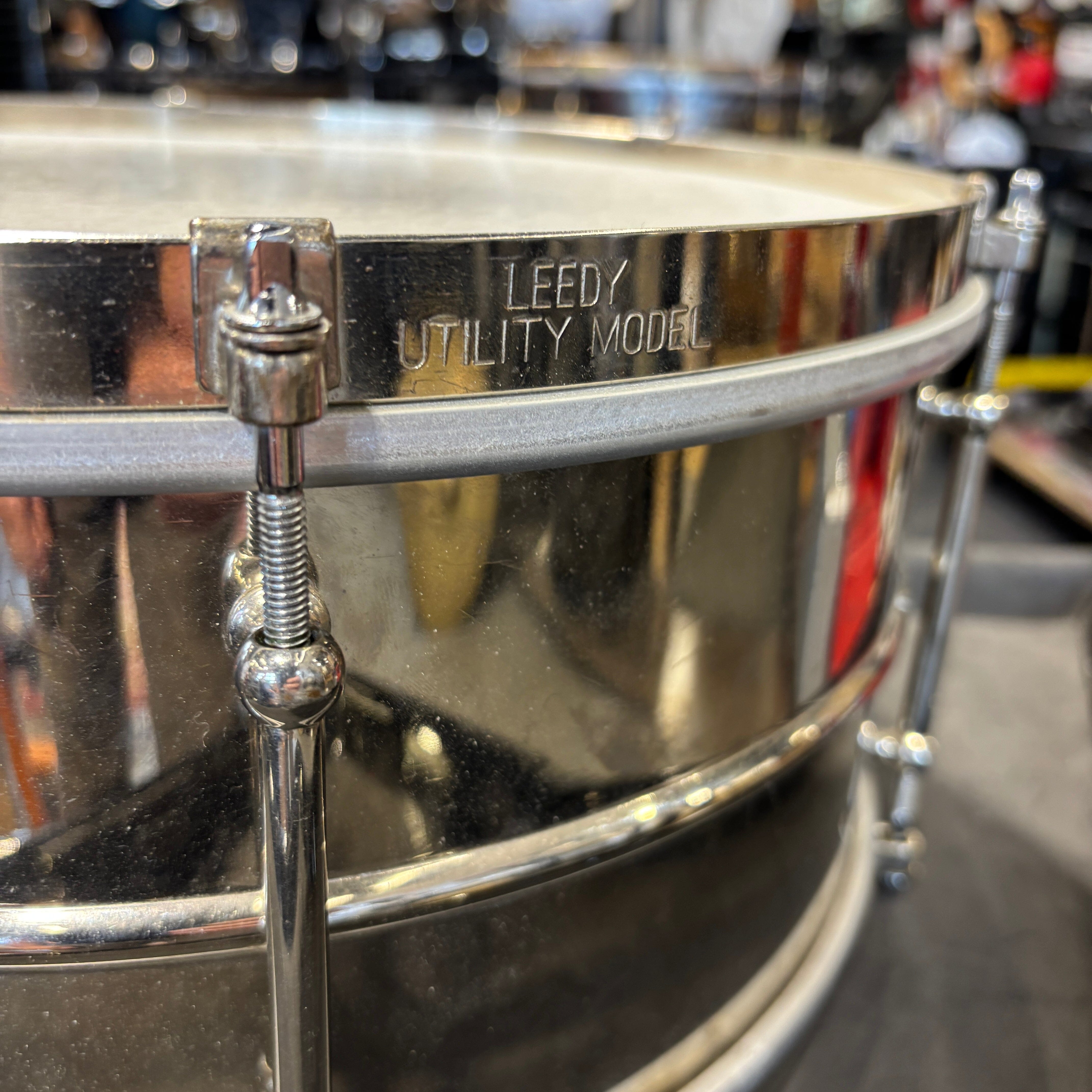 Leedy 40s Utility 6.5x14 Snare CONSIGNMENT DRUM KIT Leedy