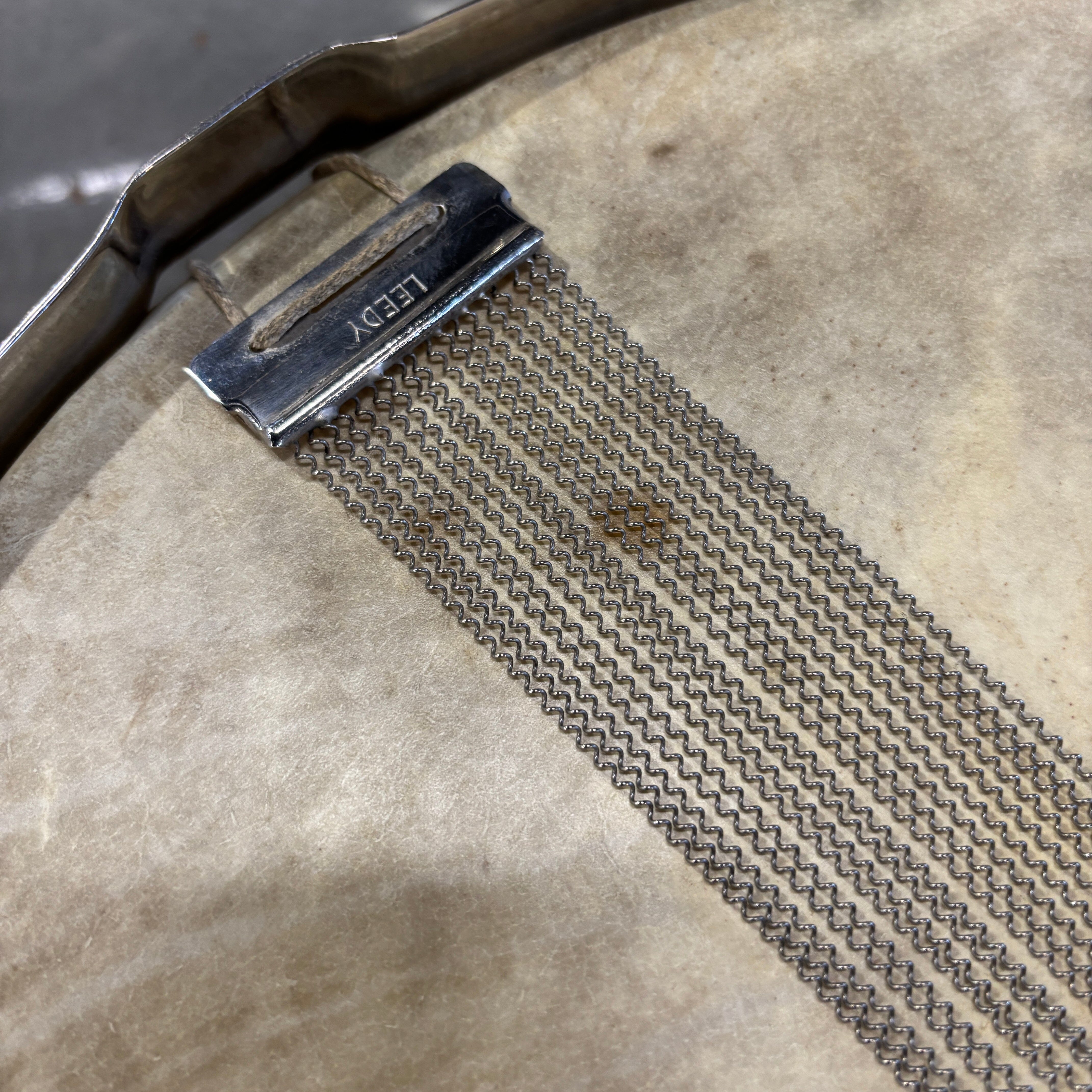 Leedy Combo Kit with Conga Tom in Antique Silver 1948 CONSIGNMENT DRUM KIT Leedy