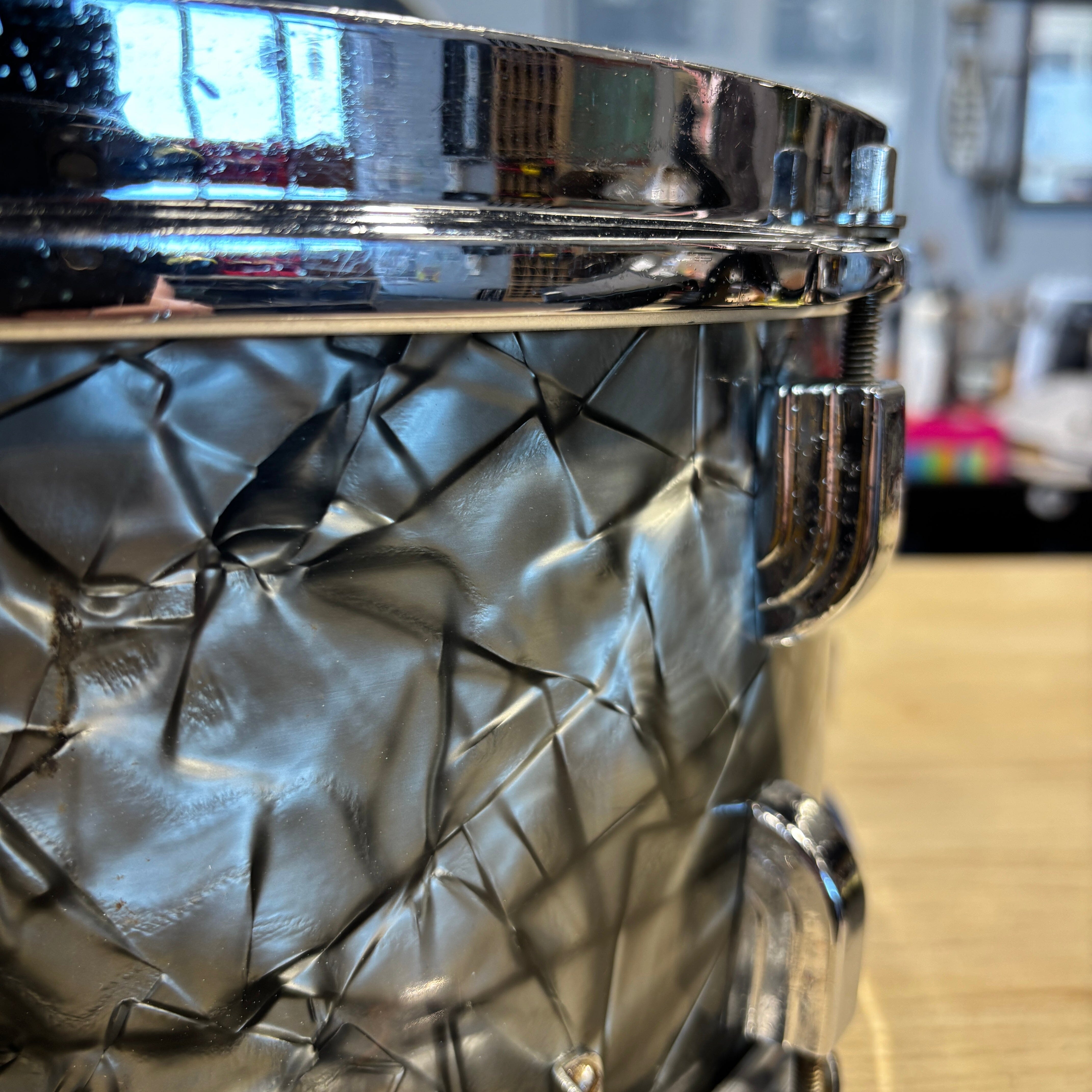 Leedy Ludwig Broadway Snare No 400 6.5x14 Black Diamond Pearl USED SNARE DRUMS Leedy Ludwig