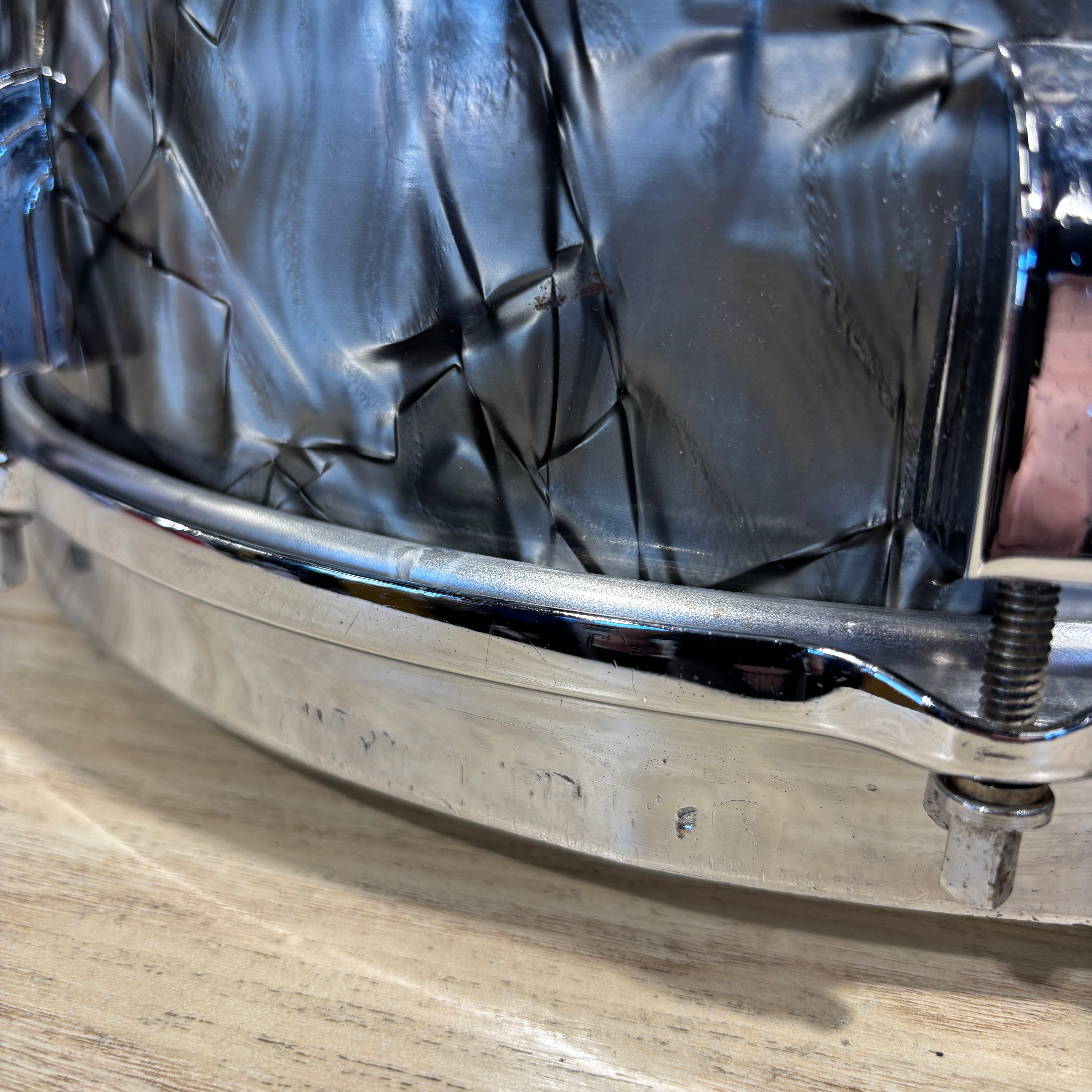 Leedy Ludwig Broadway Snare No 400 6.5x14 Black Diamond Pearl USED SNARE DRUMS Leedy Ludwig