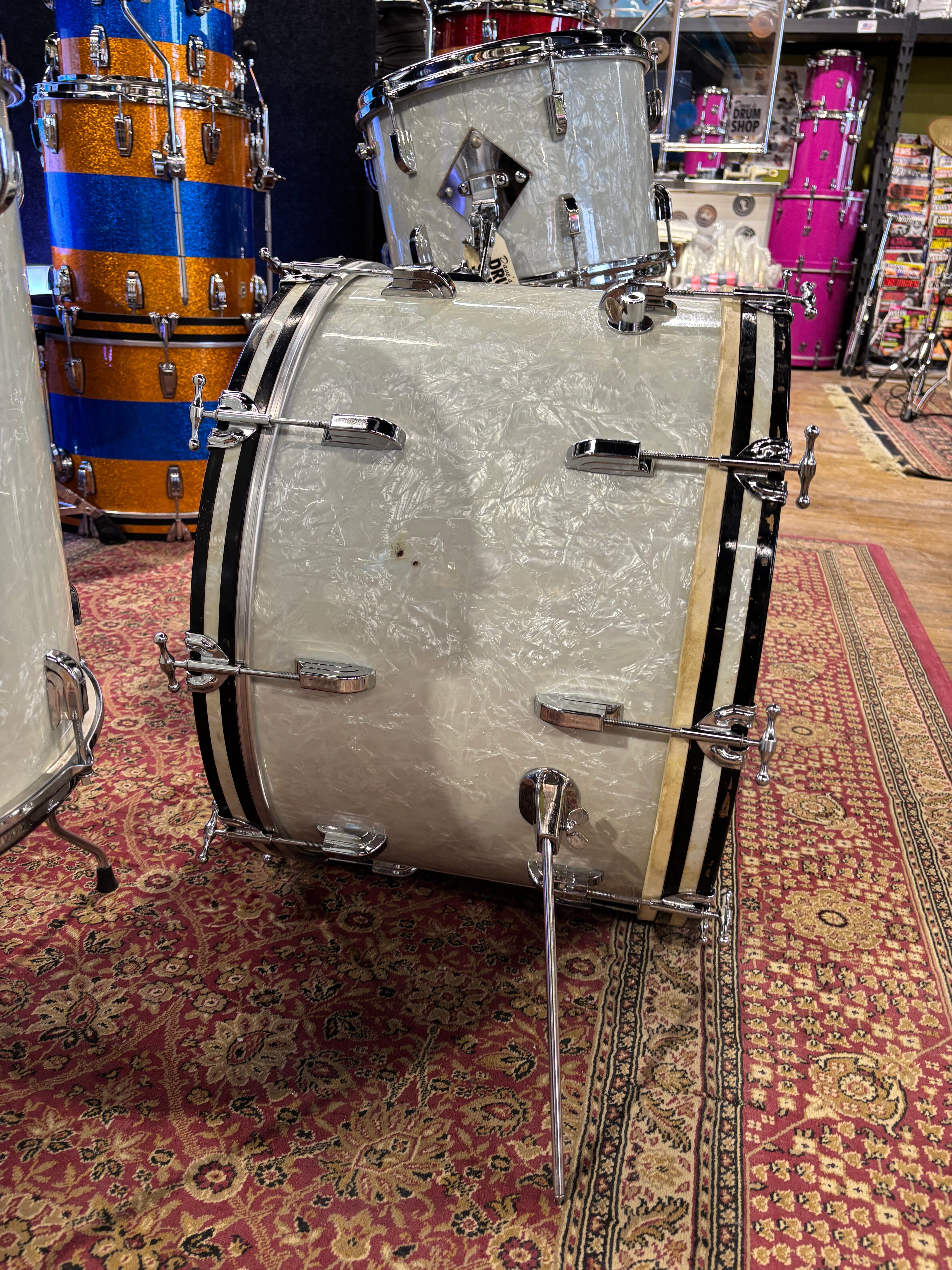 Leedy WMP 3pc Set Mid 50s (Slingerland) CONSIGNMENT DRUM KIT Leedy