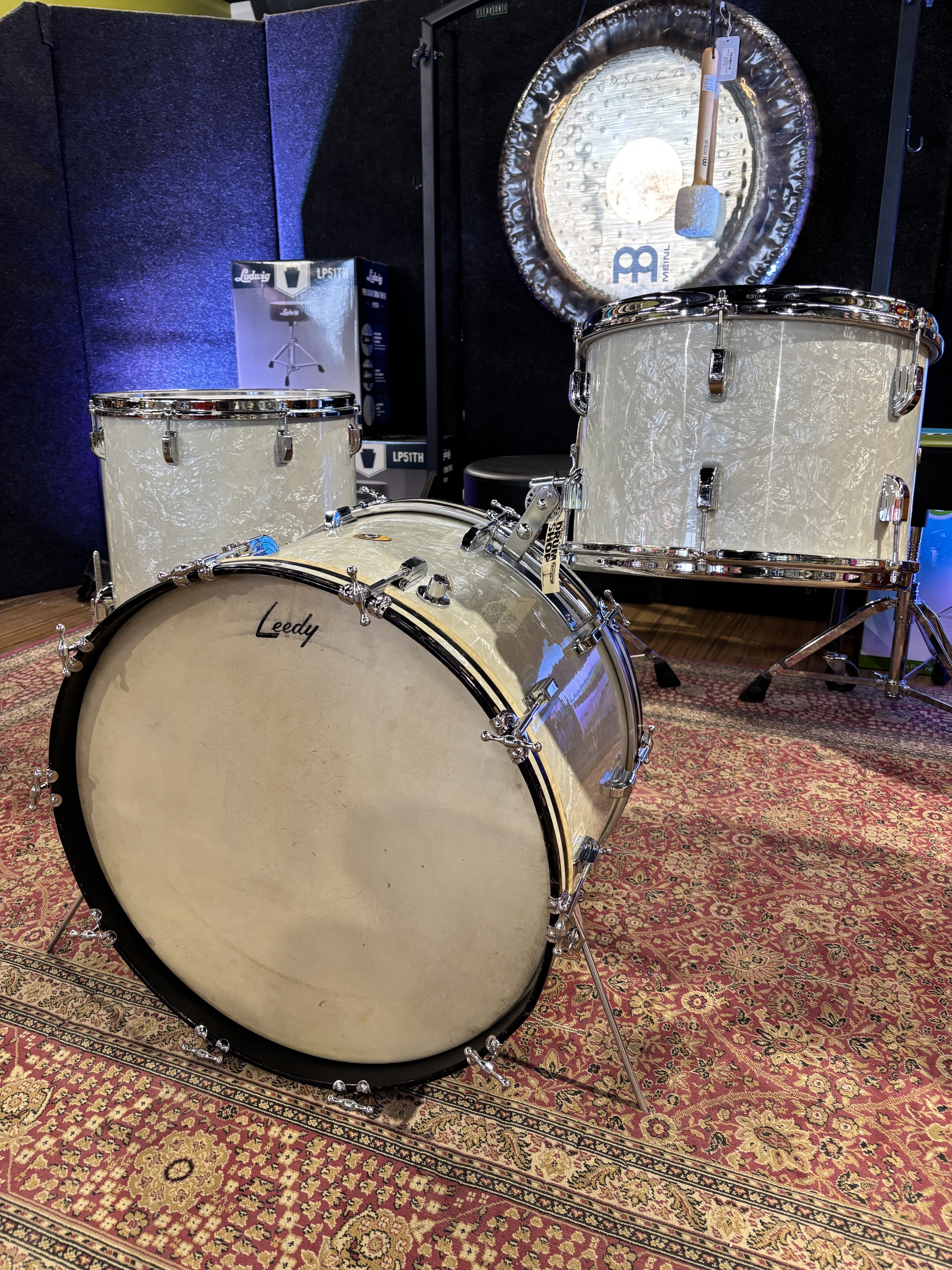 Leedy WMP 3pc Set Mid 50s (Slingerland) CONSIGNMENT DRUM KIT Leedy