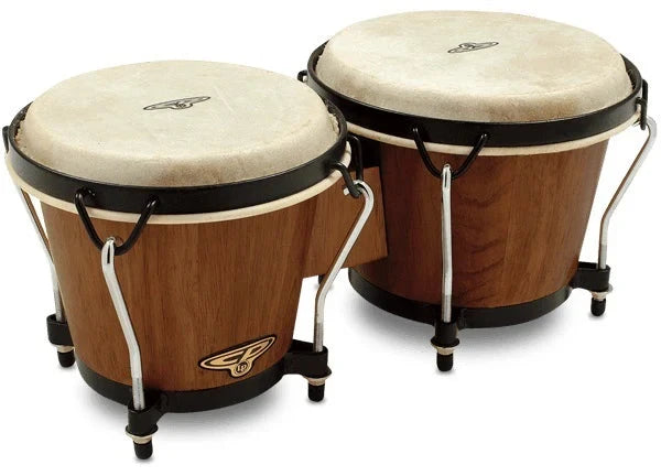 LP CP 6″ & 7″ Bongos, Dark Wood (CP221-DW) NEW HAND DRUMS LP