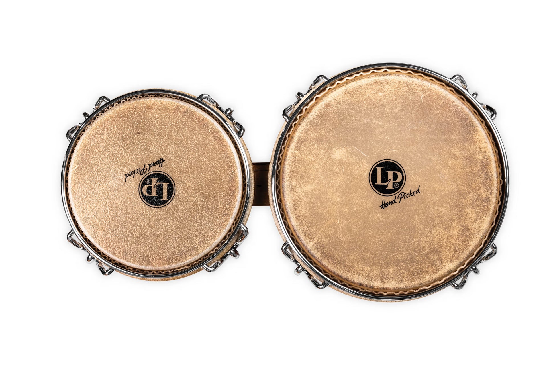 LP Limited-edition 60th-anniversary John "Dandy" Rodriguez Bongo Set, Zebrawood (LP201A-JR60) NEW HAND DRUMS LP