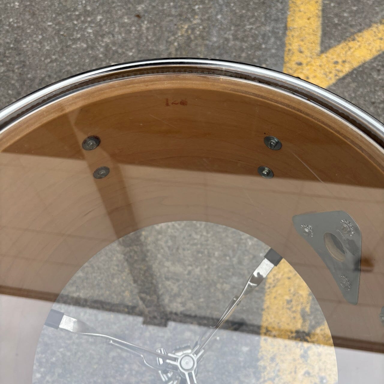 Ludwig 80's White Cortex 13x9 Concert Tom USED OTHER DRUMS (TOMS ETC) LUDWIG