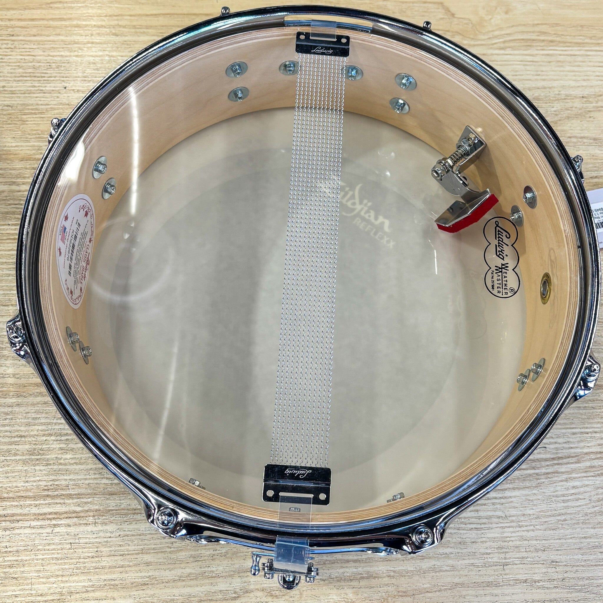 Ludwig Classic Maple Exclusive Fiesta 3.5 x 13 NEW SNARE DRUMS LUDWIG