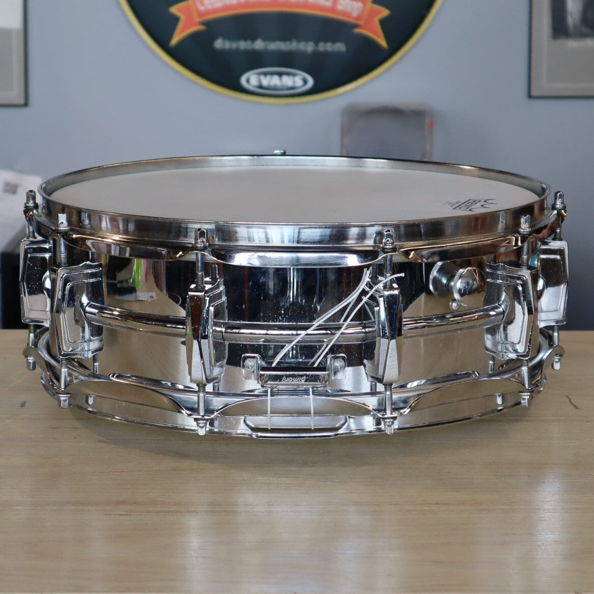 LUDWIG COB 70S SNARE 14" x 5" CONSIGNMENT DRUM KIT LUDWIG