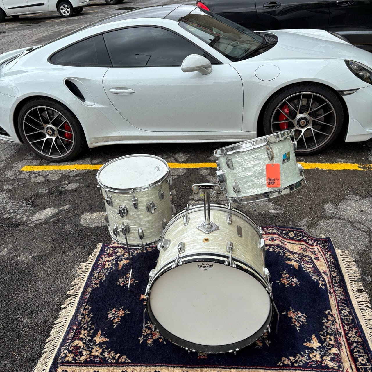 Ludwig Down Beat 3pc Kit WMP CONSIGNMENT DRUM KIT LUDWIG