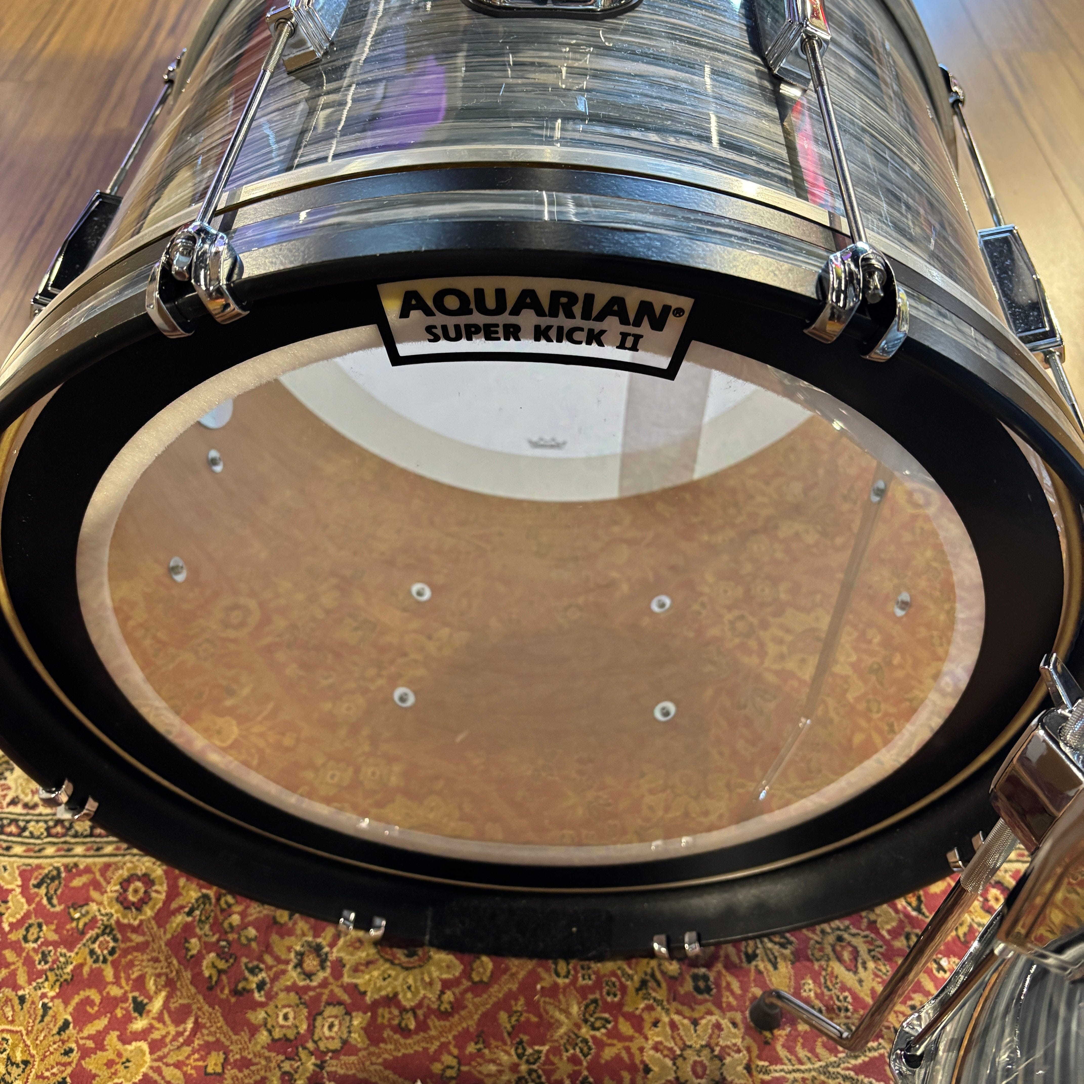 Ludwig Down Beat Club Date Series Blue Oyster USED DRUM KIT LUDWIG