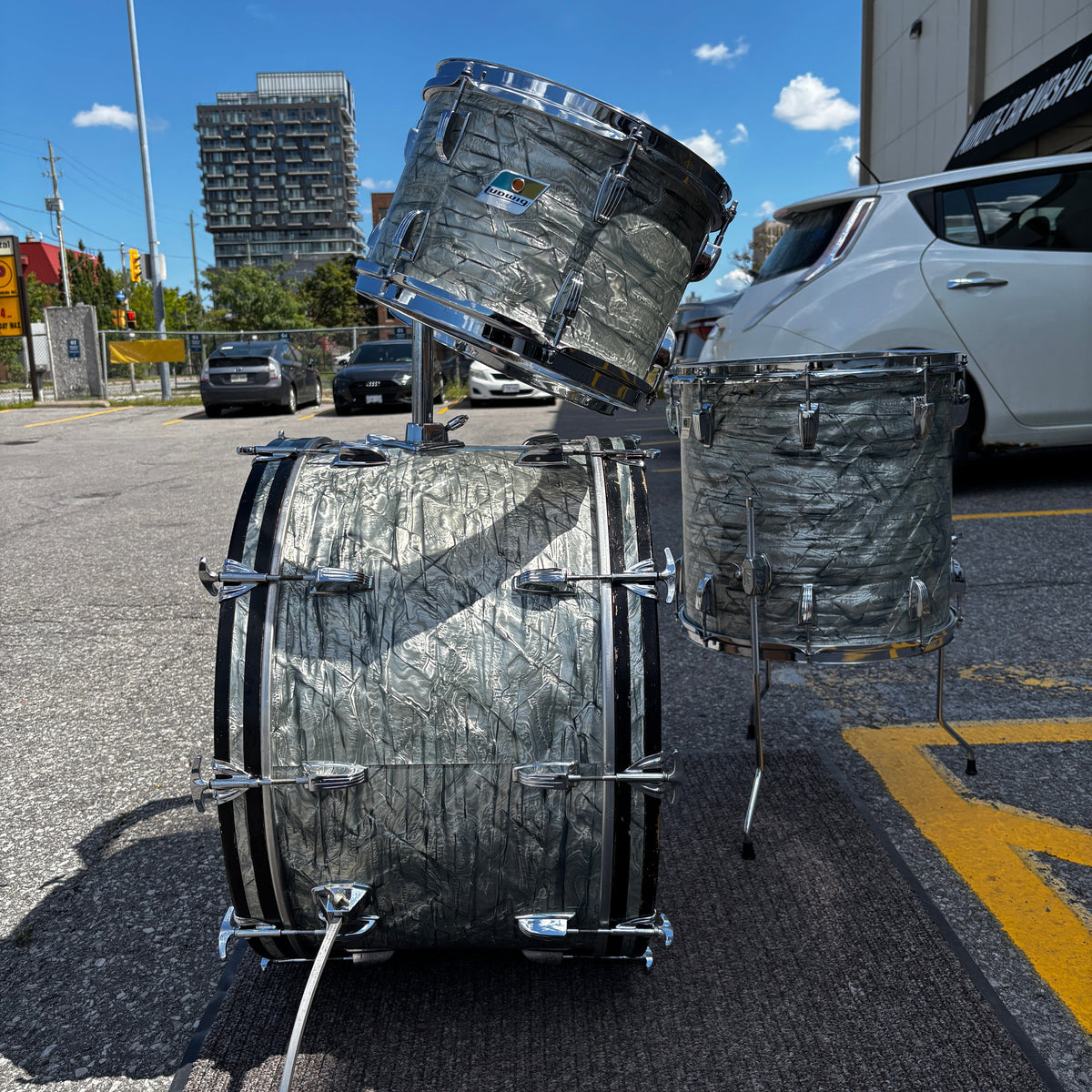 Ludwig Sky Blue Pearl 24/12/13/16 CONSIGNMENT DRUM KIT LUDWIG