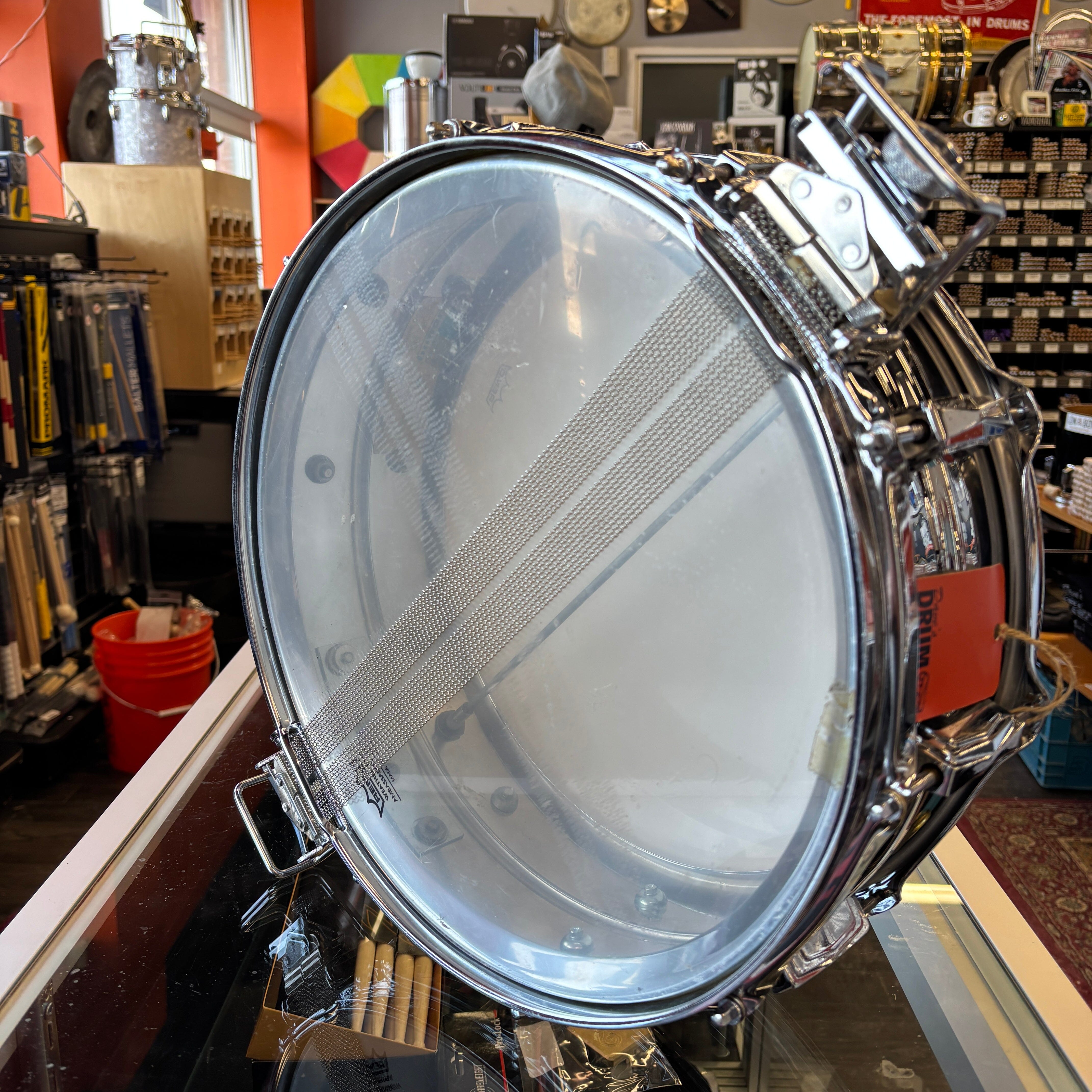 Ludwig Supersensitive 1970s Re-Chrome 5 x 14 CONSIGNMENT OTHER Ludwig