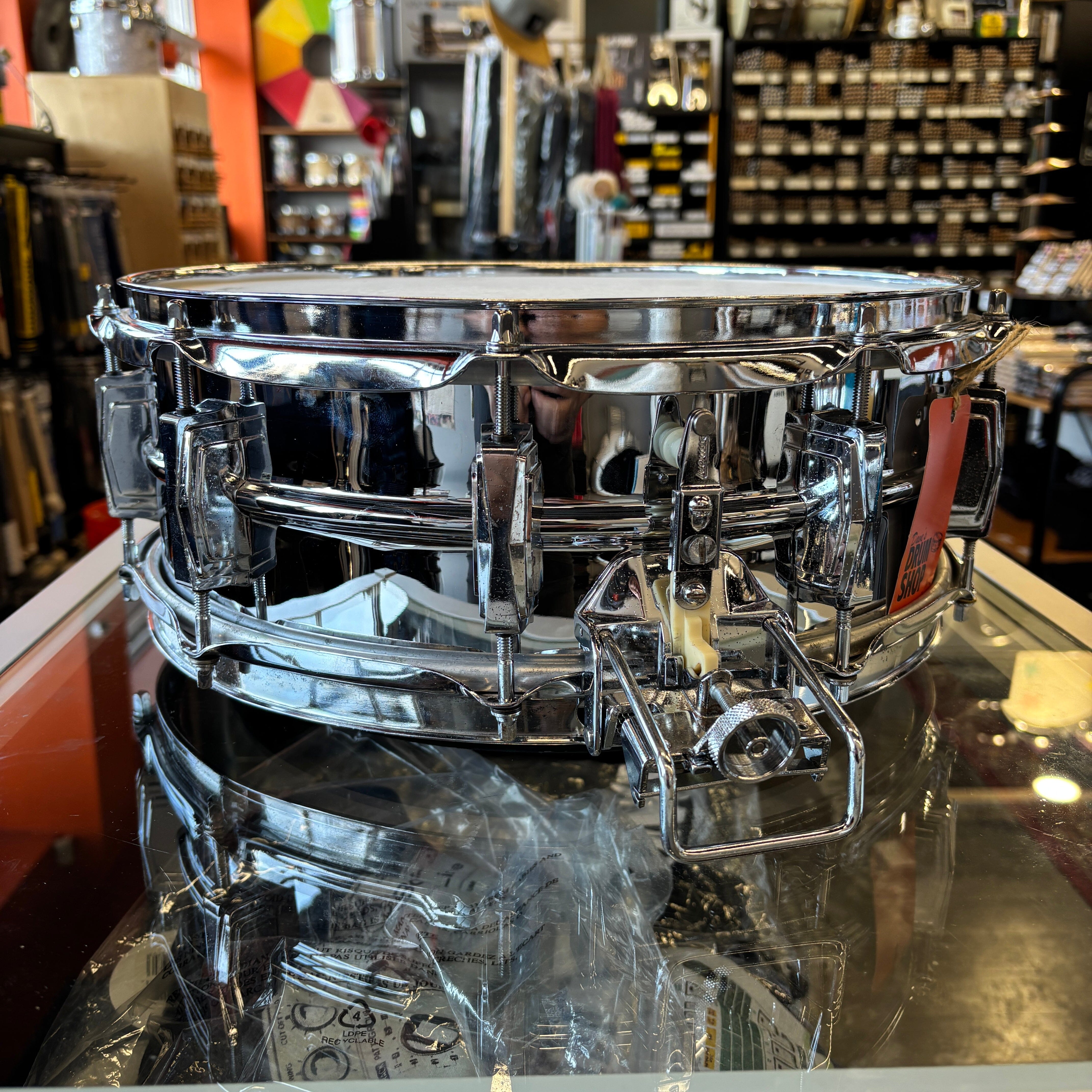 Ludwig Supersensitive 1970s Re-Chrome 5 x 14 CONSIGNMENT OTHER Ludwig