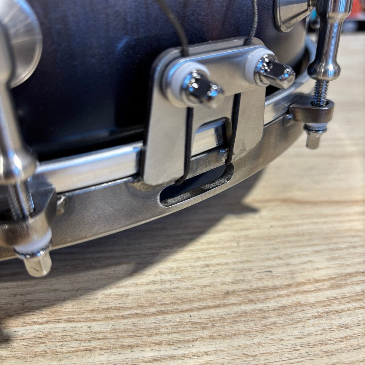 Luka 14" x 4 3/8" Maple Black Fade to Natural NEW SNARE DRUMS Luka