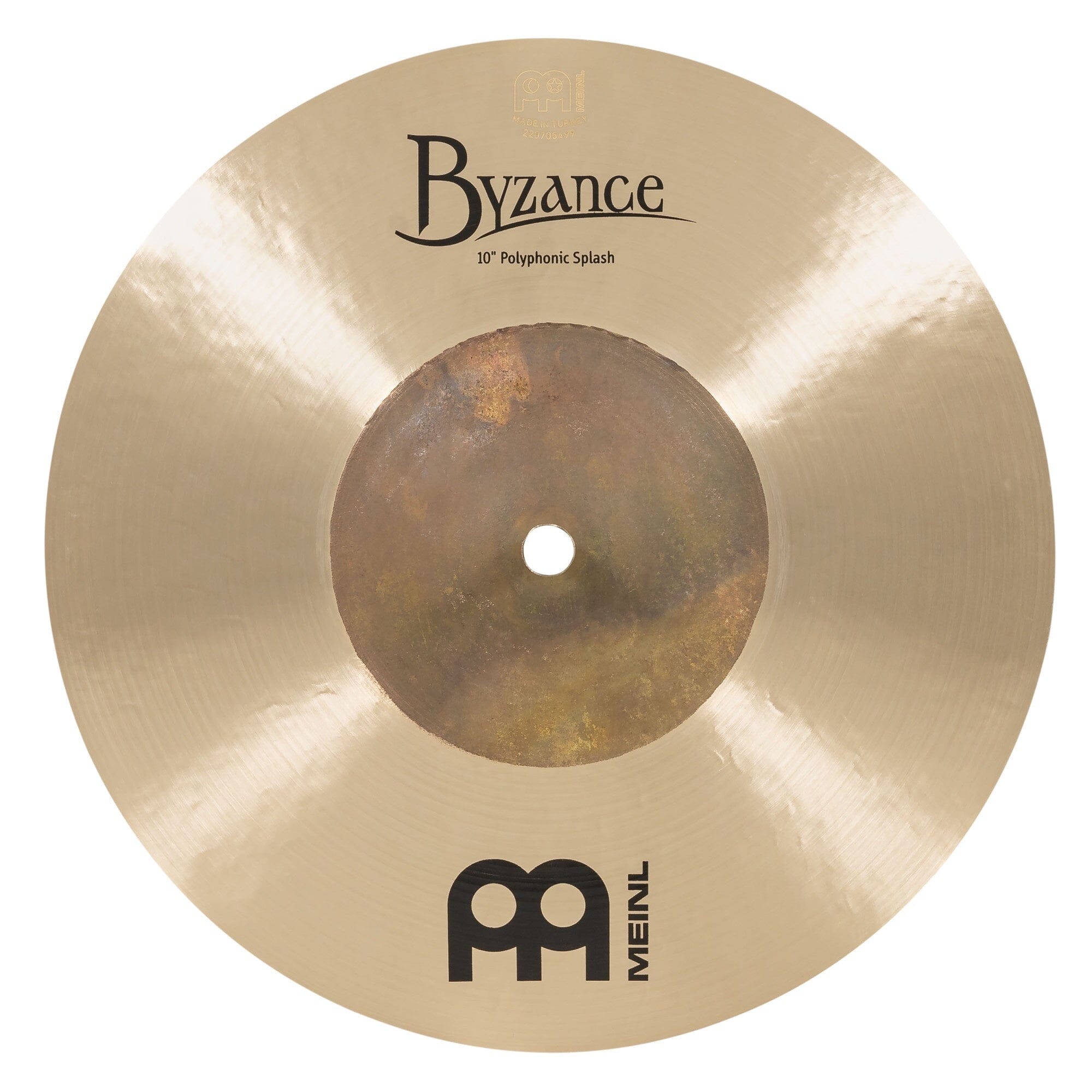 Meinl 10" Byzance Traditional Polyphonic Splash (B10POS) MEINL CYMBALS Meinl