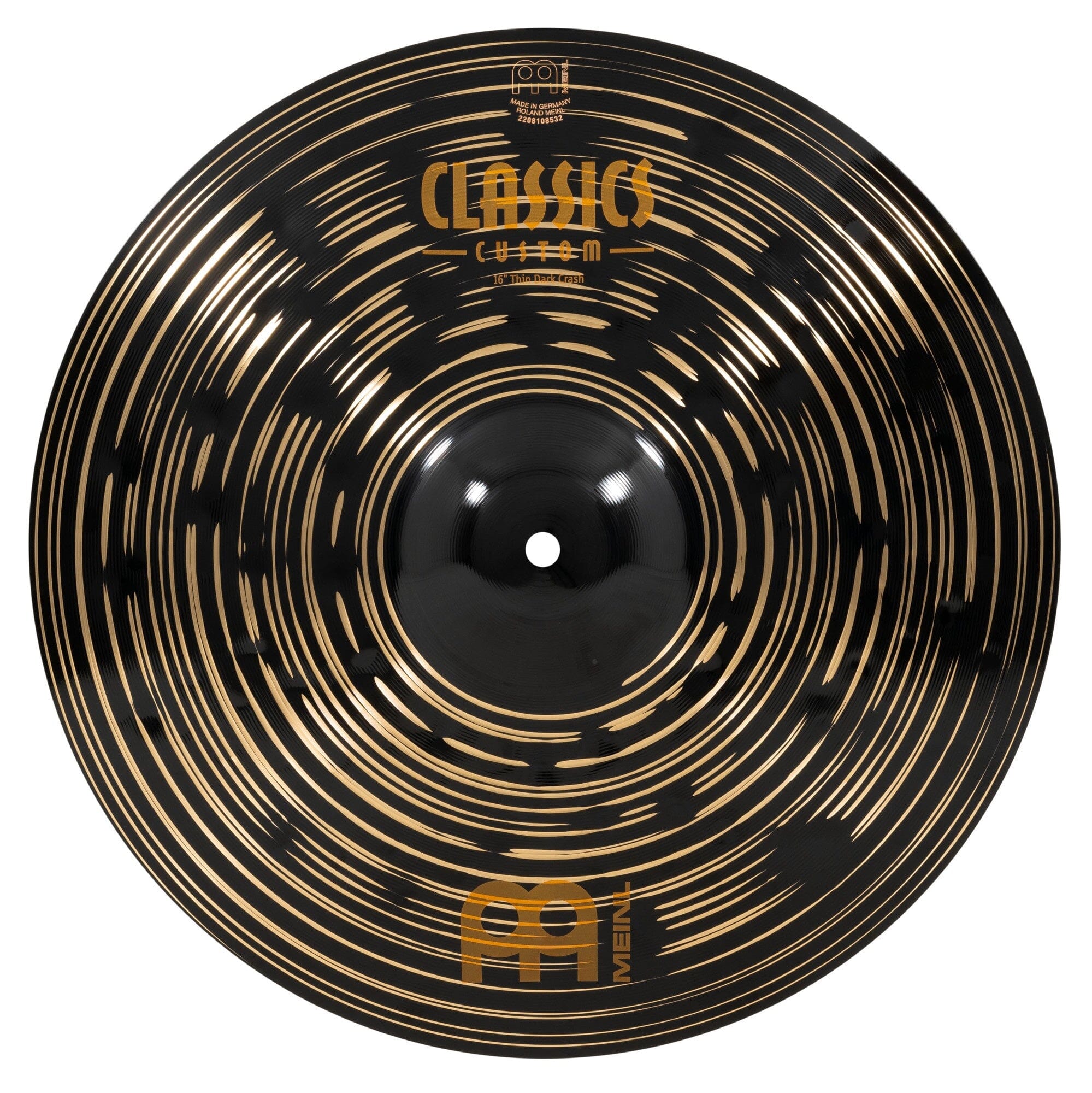 Meinl 16" Classics Custom Dark Thin Crash (CC16TDAC) MEINL CYMBALS Meinl