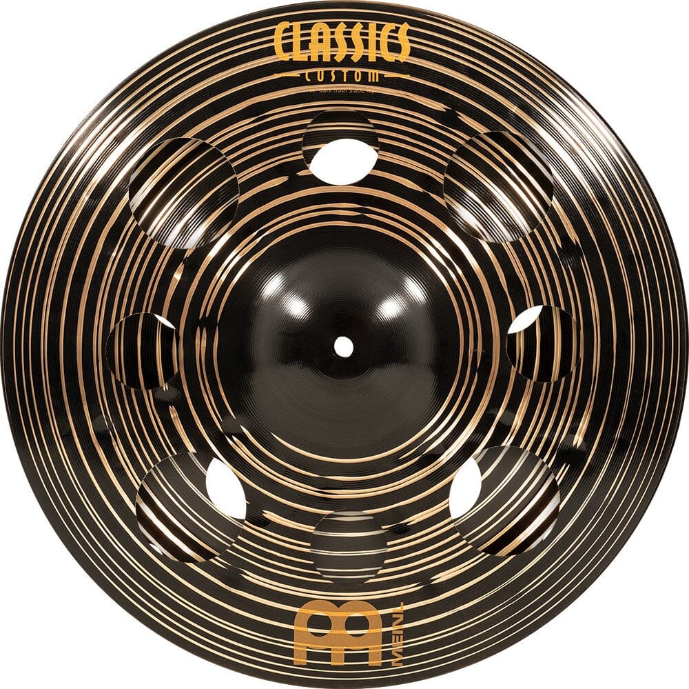 Meinl 16" Classics Custom Dark Trash Stack Cymbals (CC-16DASTK) MEINL CYMBALS Meinl