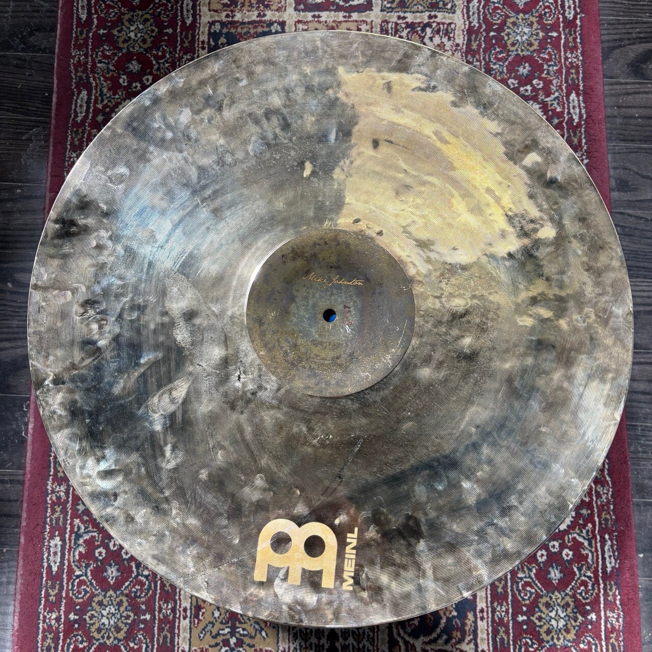 MEINL 21" Byzance Extra Dry Mike Johnston Signature Transition Ride (USED) CONSIGNMENT CYMBALS Meinl