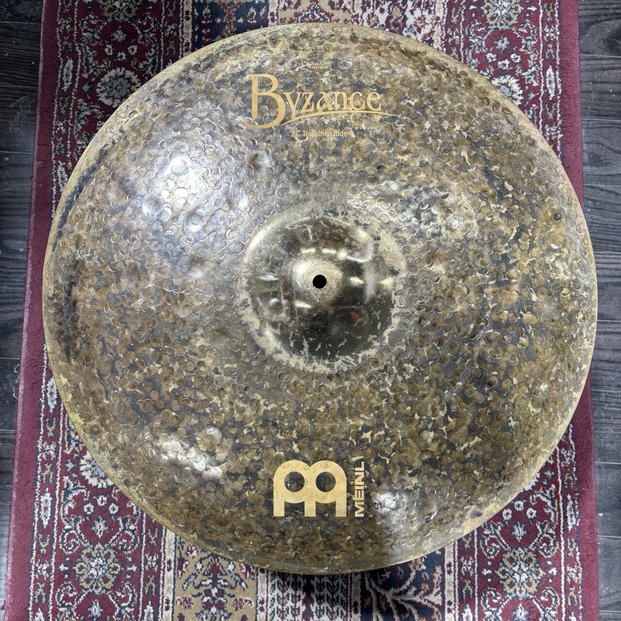 MEINL 21" Byzance Extra Dry Mike Johnston Signature Transition Ride (USED) CONSIGNMENT CYMBALS Meinl
