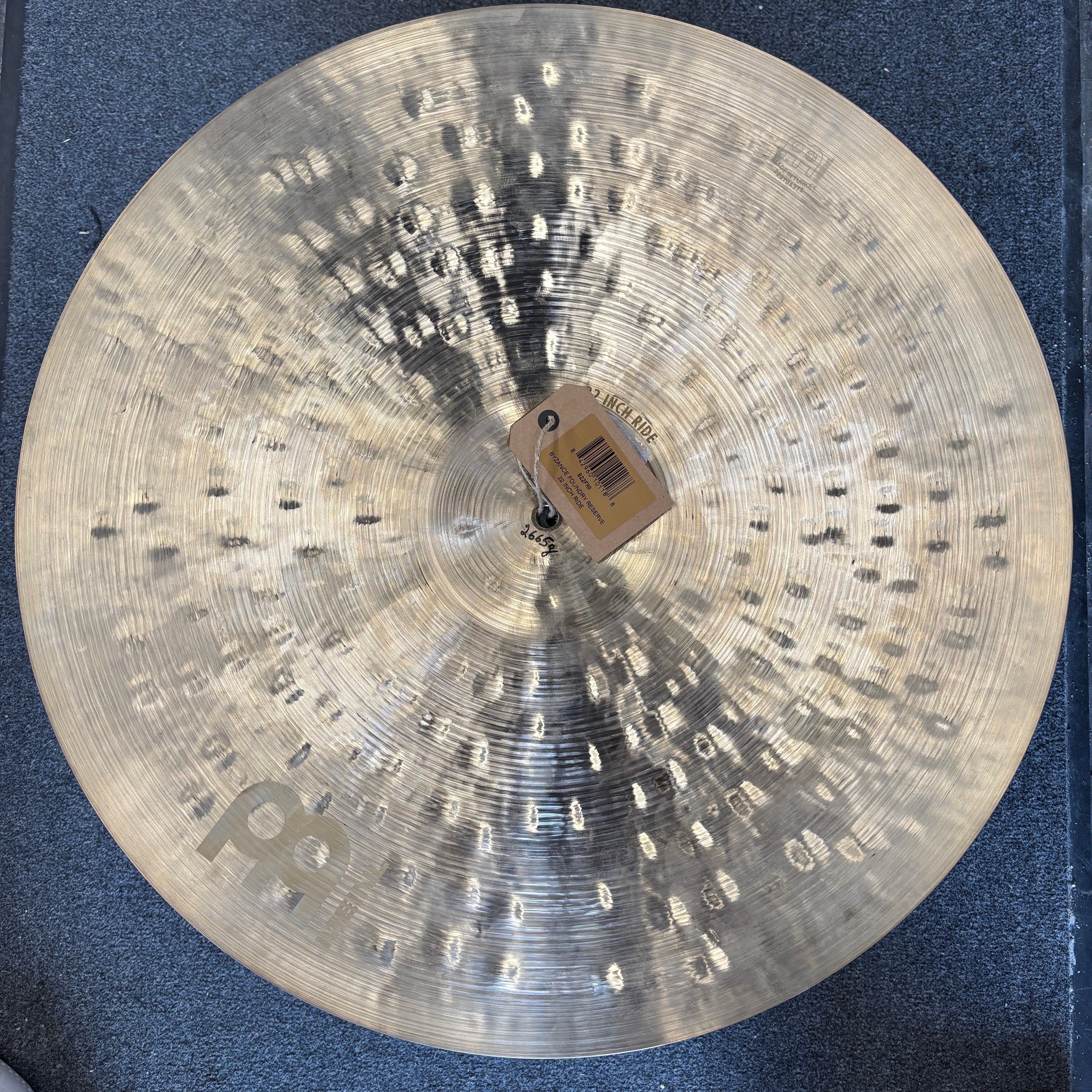 Meinl 22" Byzanze Foundry Reserve 2665gr USED CYMBALS OTHER Meinl