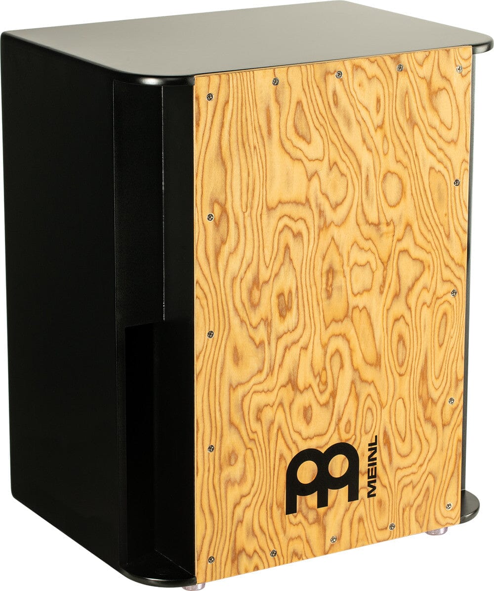 MEINL Percussion Bass Series Vertical Subwoofer Cajon - Makah-Burl (SUBCAJ6MB-M) NEW HAND DRUMS Meinl