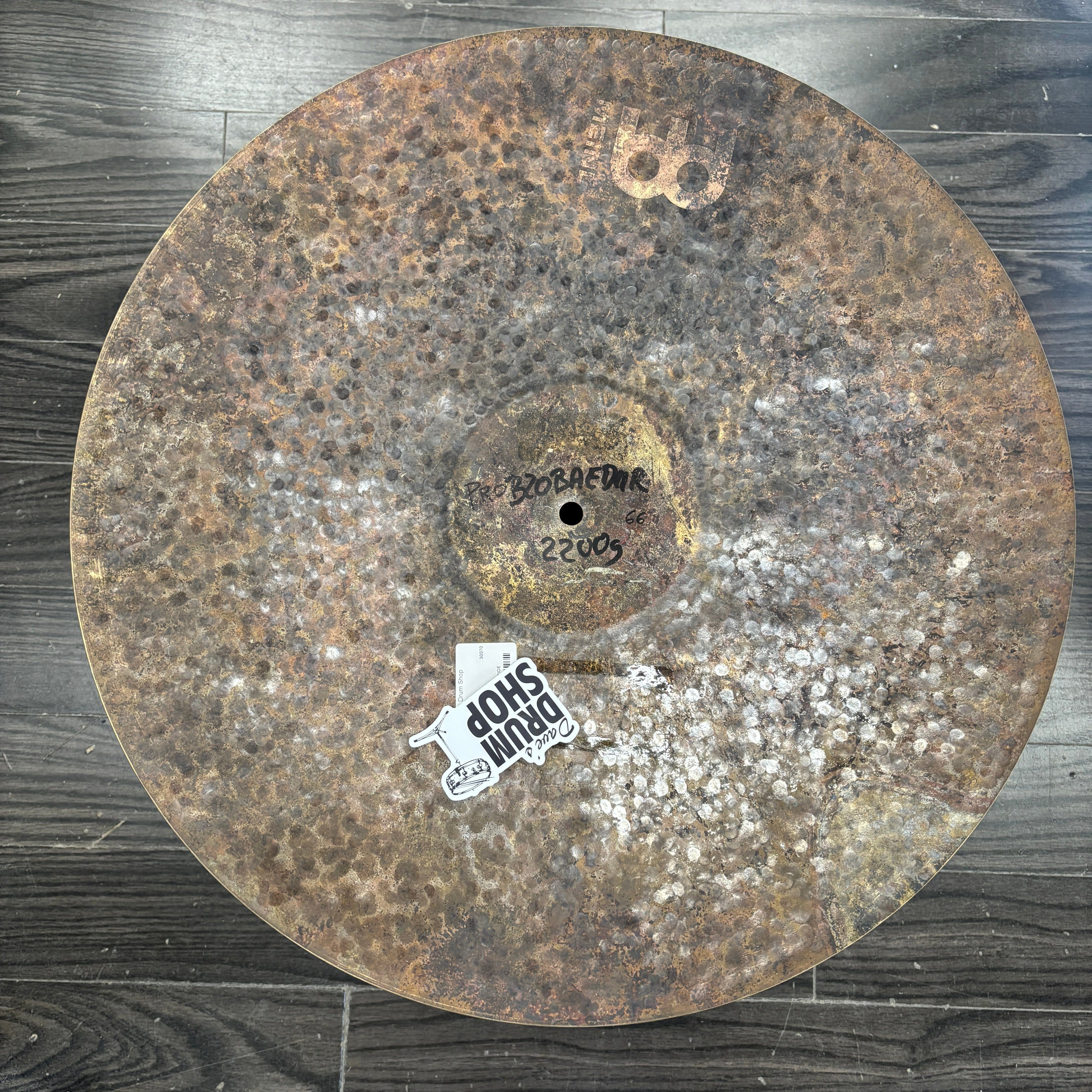 MEINL PROTOTYPE 20" EXTRA DRY RIDE MEINL CYMBALS Meinl