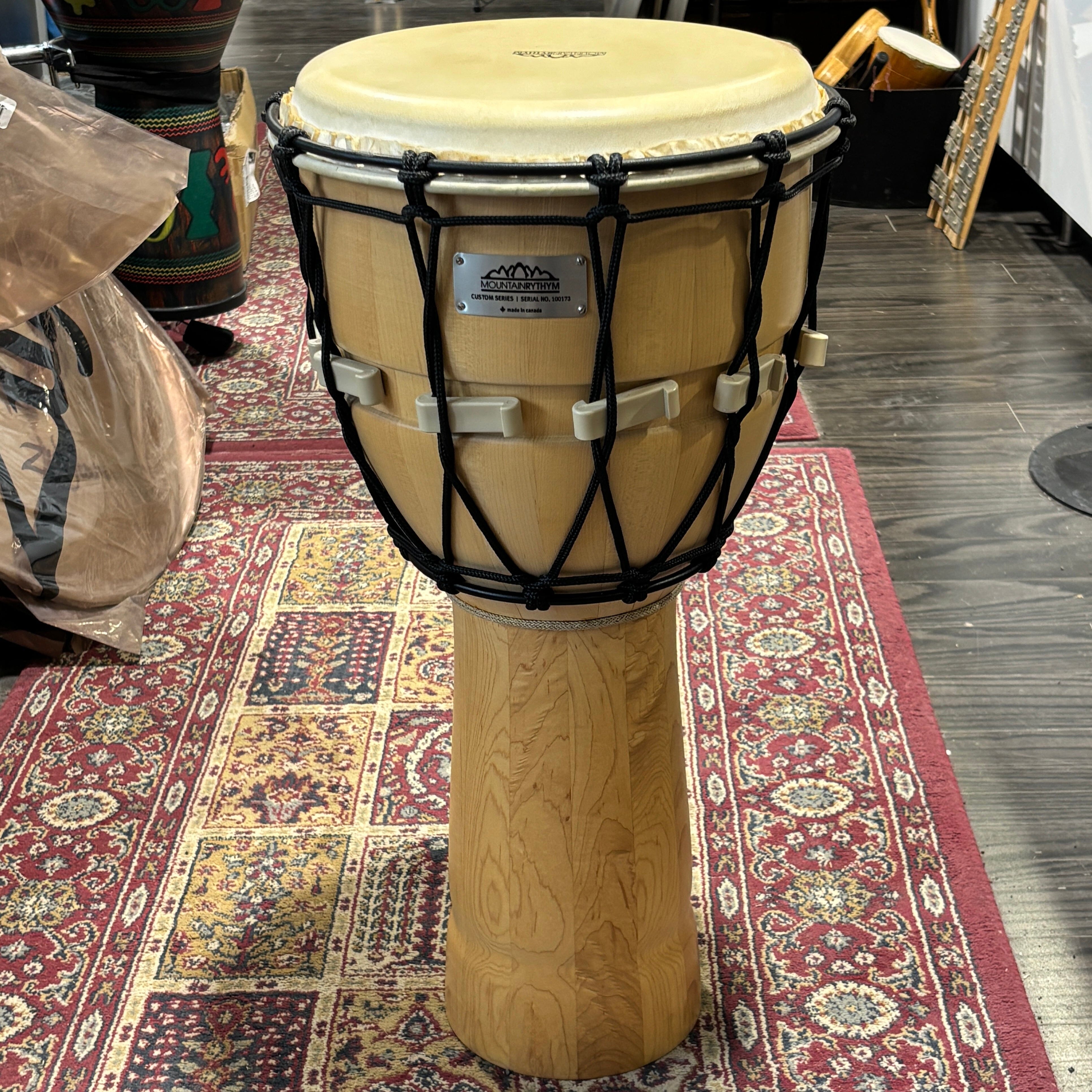 Mountain Rhythym Custom Series Djembe CONSIGNMENT PERCUSSION Mountain Rythym