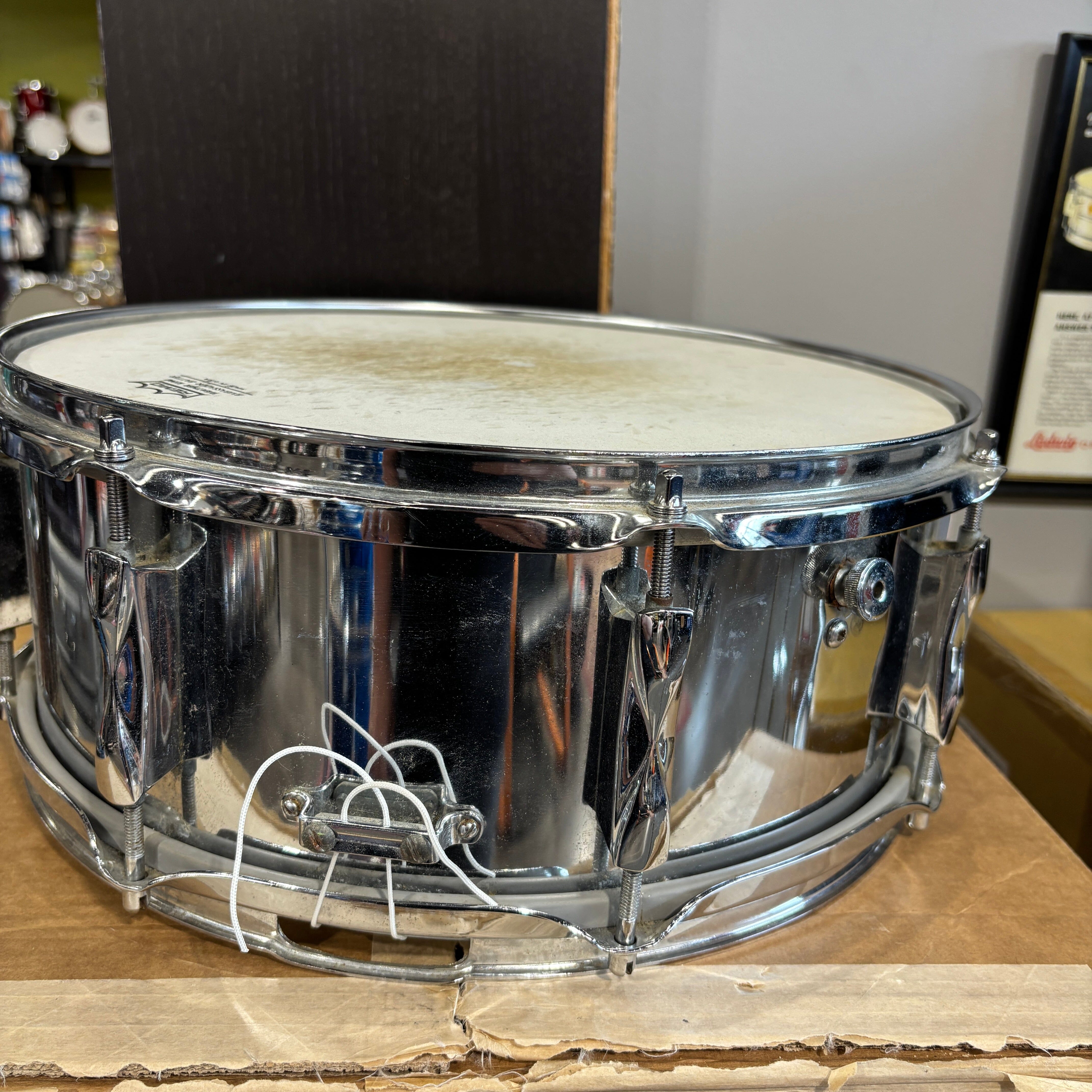 OLYMPIC CHROME SNARE Made in England CONSIGNMENT OTHER Olympic