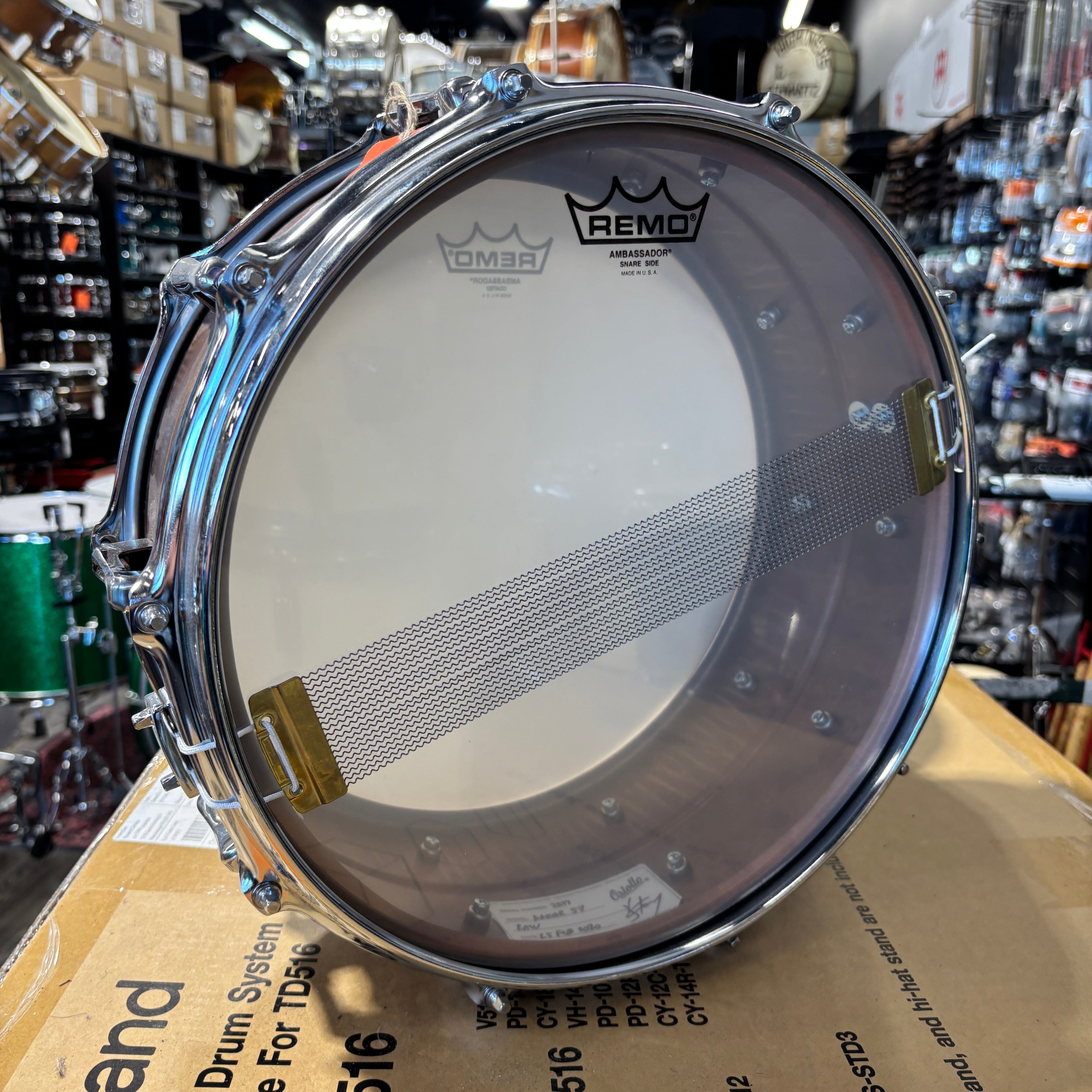 Oriollo Copper Snare 5.5x14 CONSIGNMENT DRUM KIT Oriollo