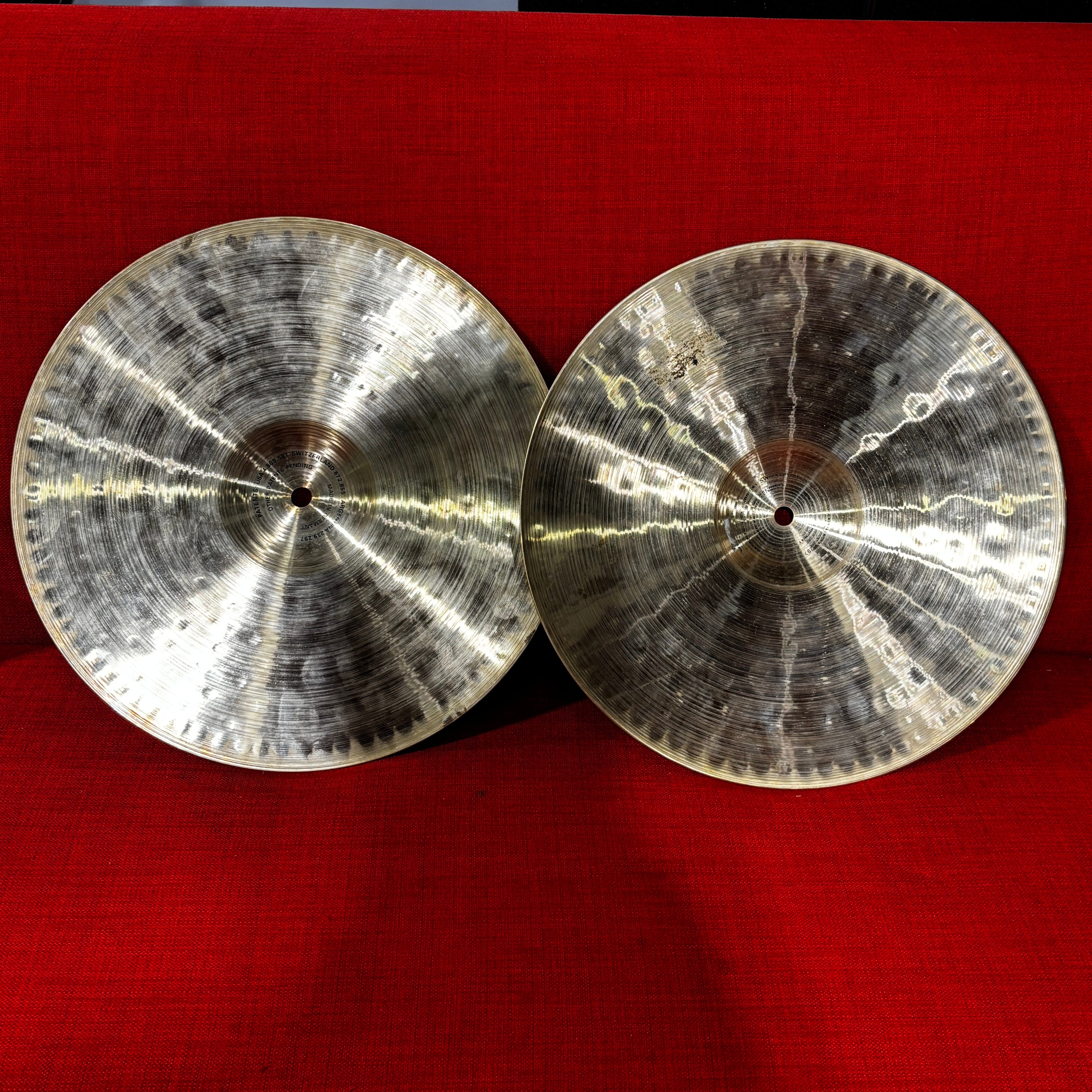 Paiste 14" Sound Formula Heavy Hi-Hats 1991 1031/1344gr CONSIGNMENT CYMBALS Paiste