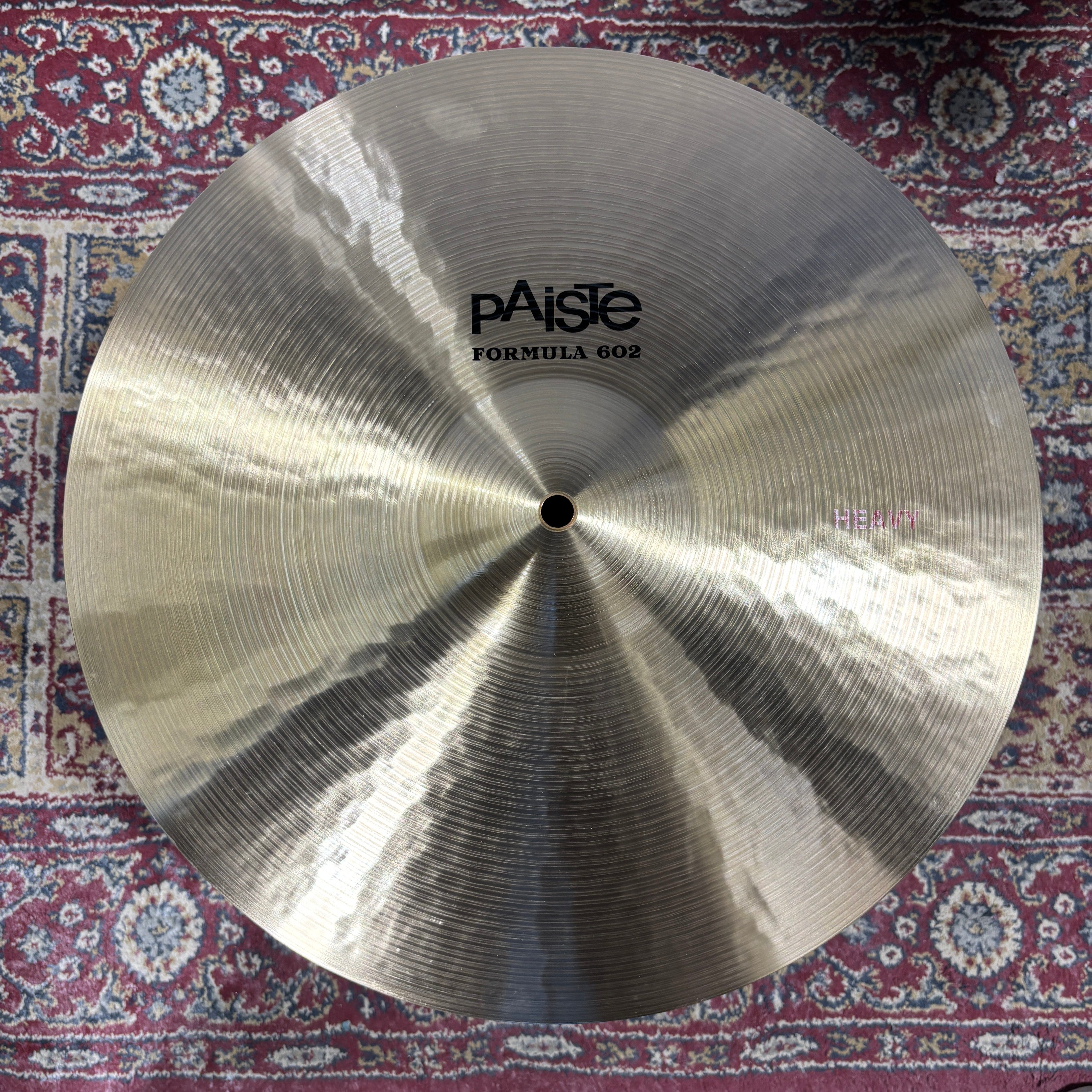 Paiste 16" 602 Crash Heavy CONSIGNMENT CYMBALS Paiste