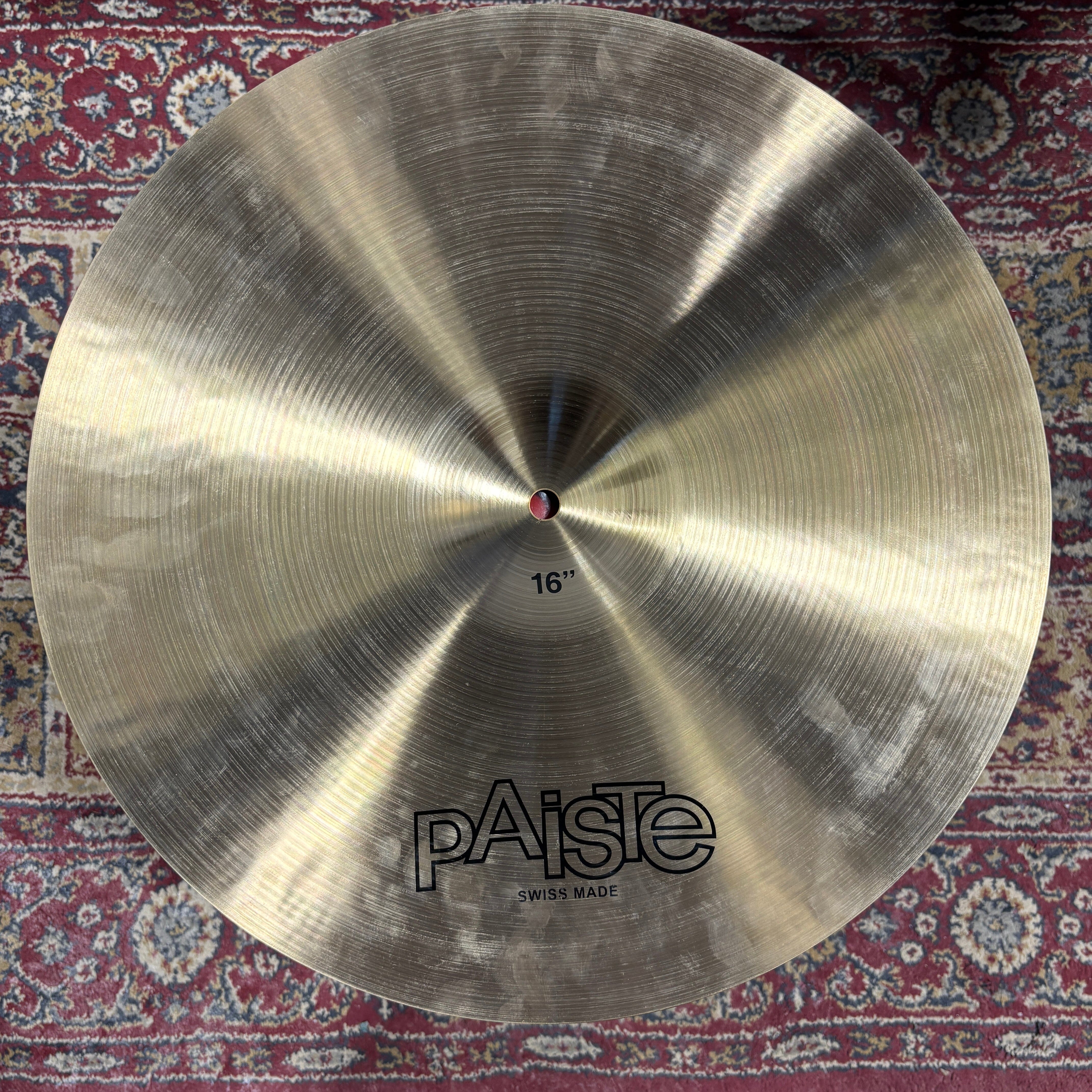 Paiste 16" 602 Thin Crash CONSIGNMENT CYMBALS Paiste