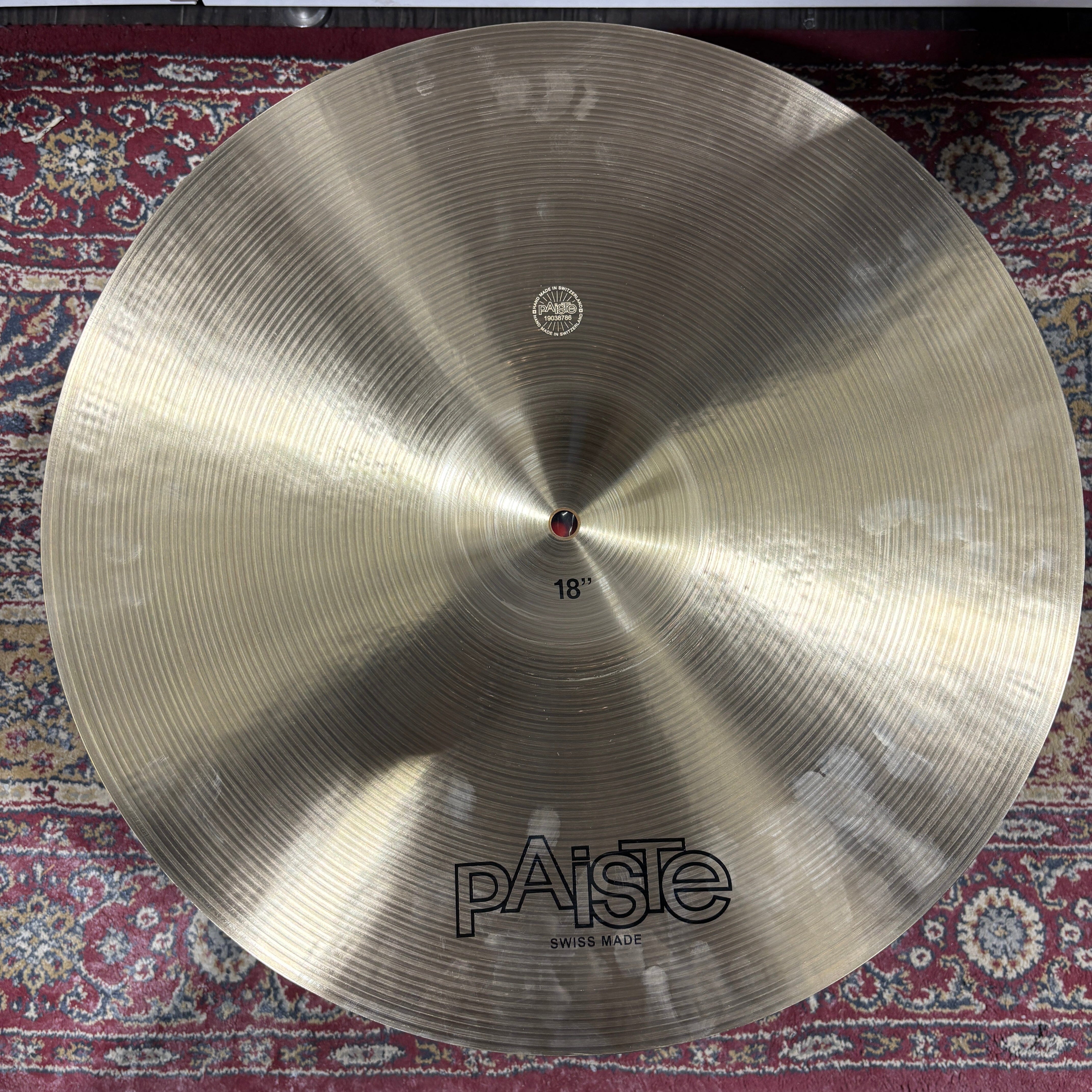 Paiste 18" 602 Thin Crash CONSIGNMENT CYMBALS Paiste