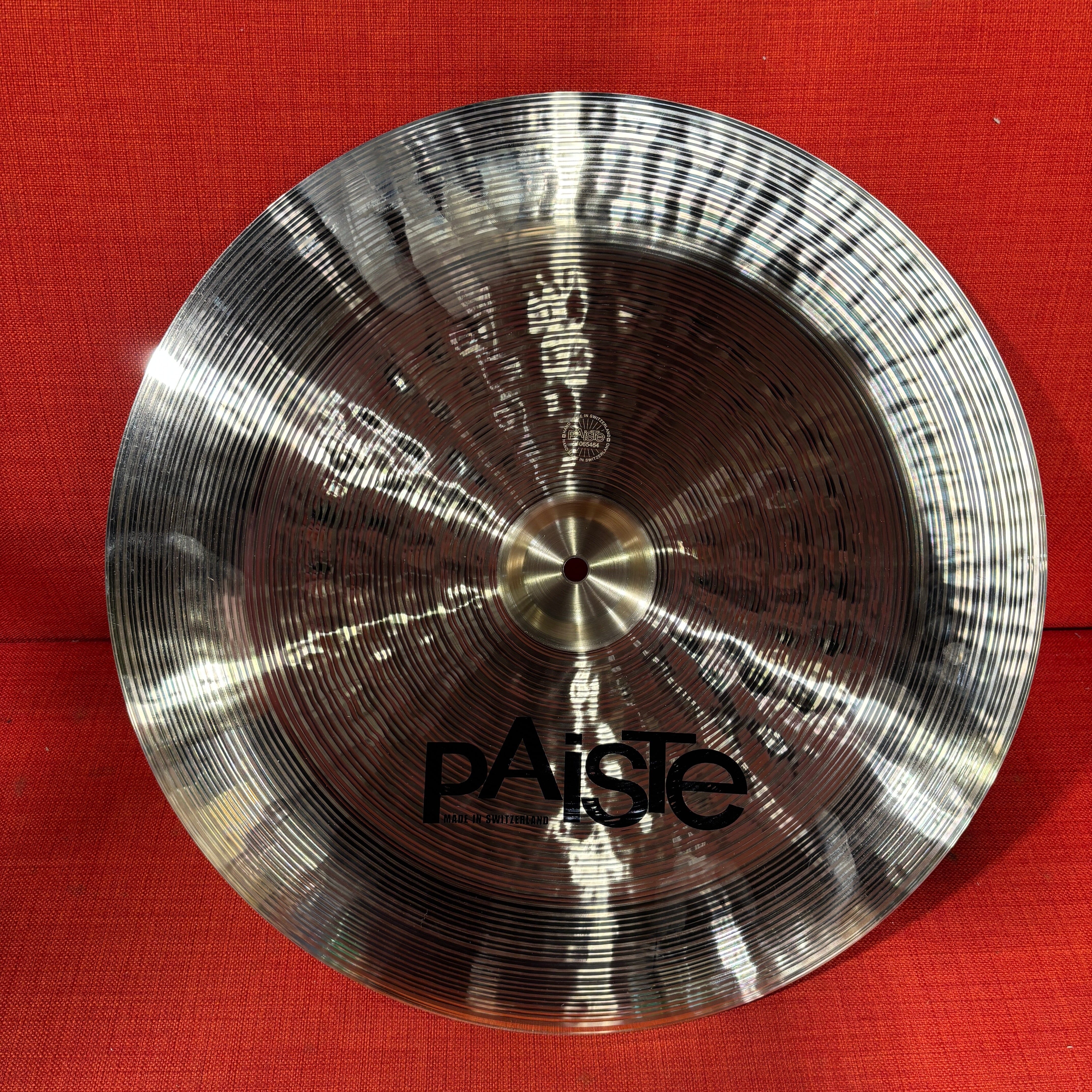Paiste 18" Signature Thin China CONSIGNMENT CYMBALS Paiste