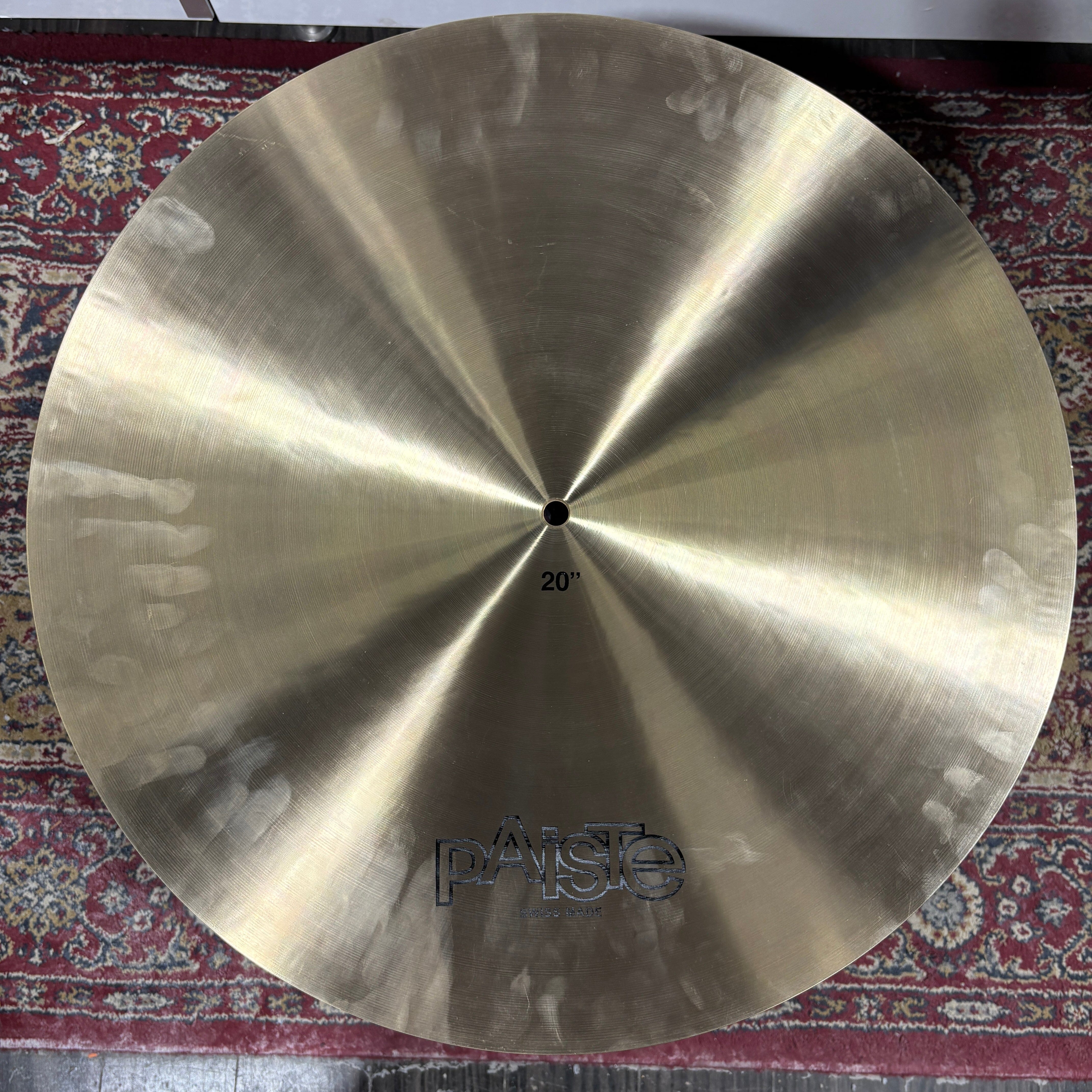 Paiste 20" 602 Med Flat Ride CONSIGNMENT CYMBALS Paiste