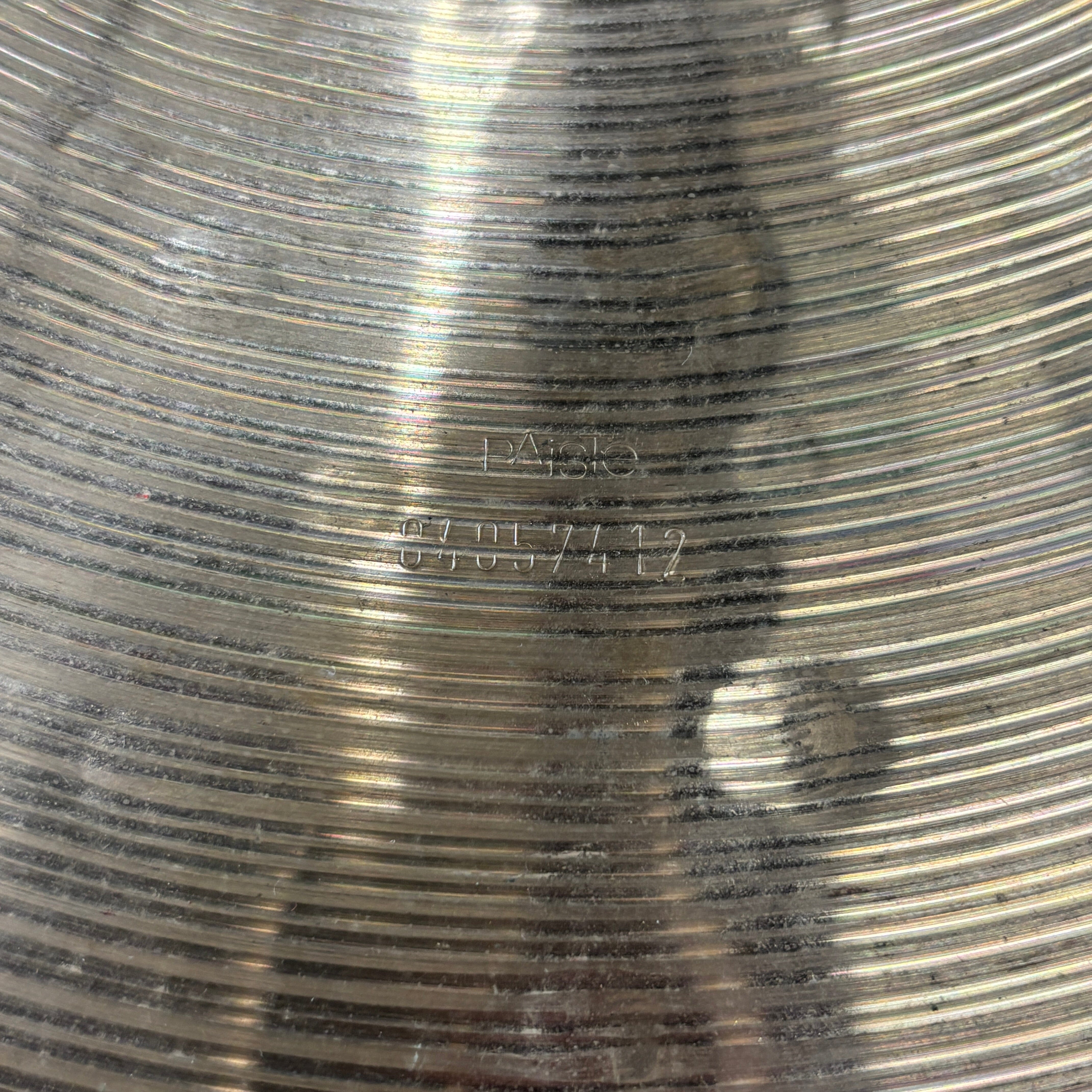 Paiste 2002 20" Deep Full Ride (2004) USED CYMBALS OTHER Paiste