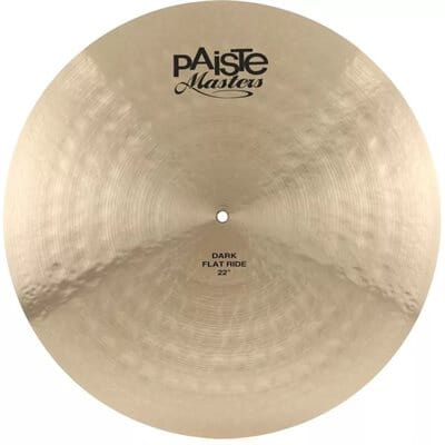 Paiste 22" Masters Dark Flat Ride Cymbal (5502422) NEW CYMBALS OTHER Paiste
