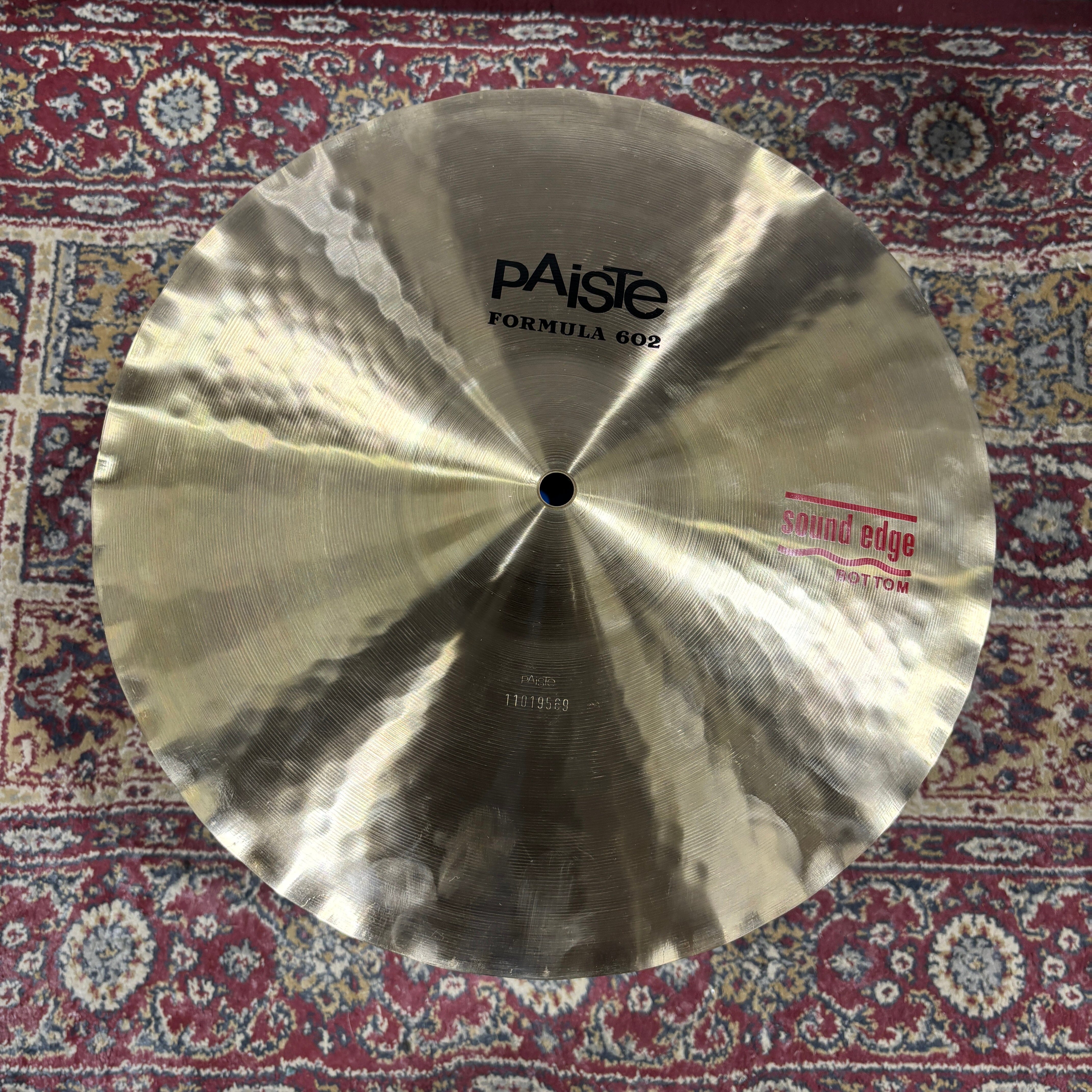 Paiste 602 14" Sound Edge Hi Hats CONSIGNMENT CYMBALS Paiste