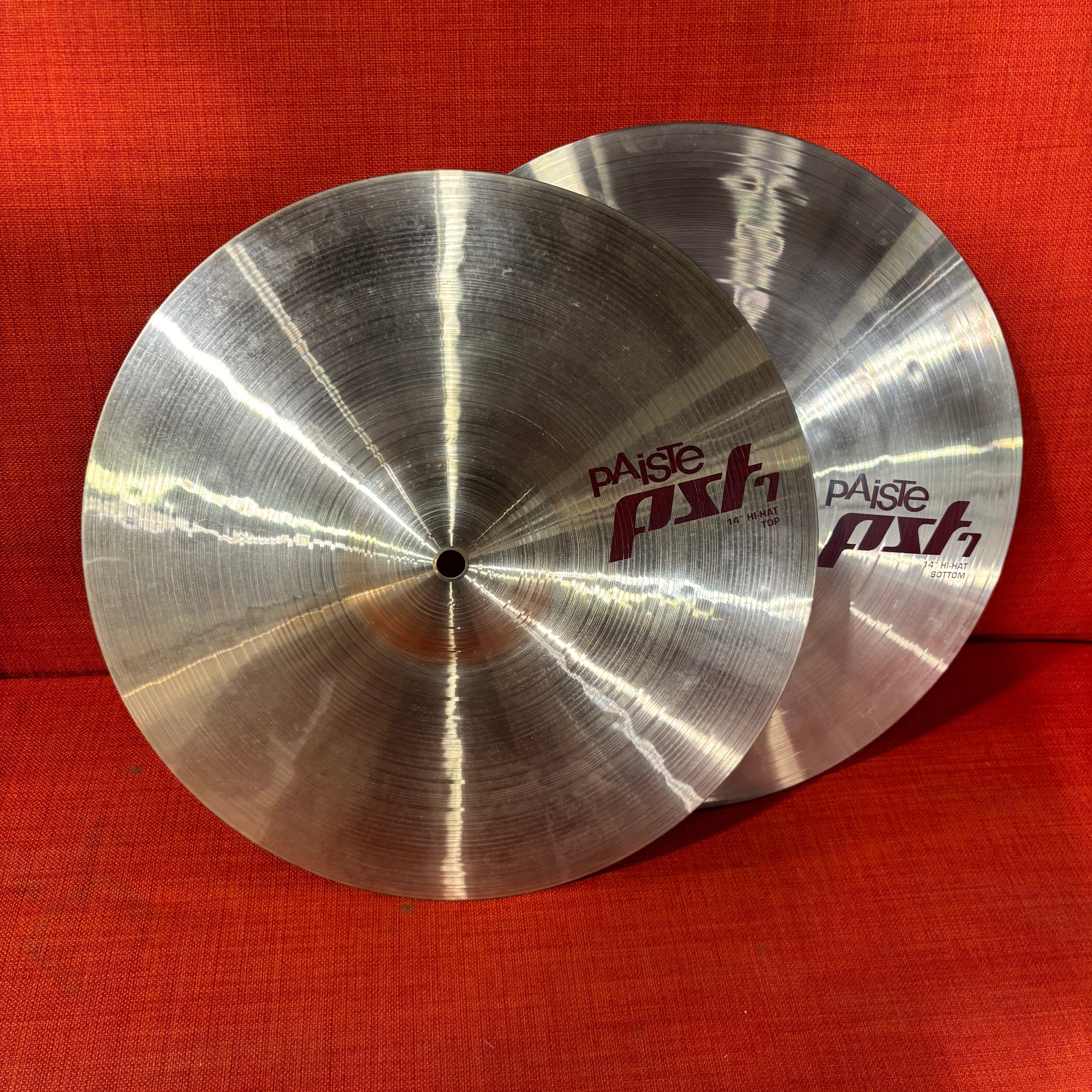Paiste PST 7 14" HiHats USED CYMBALS OTHER Paiste