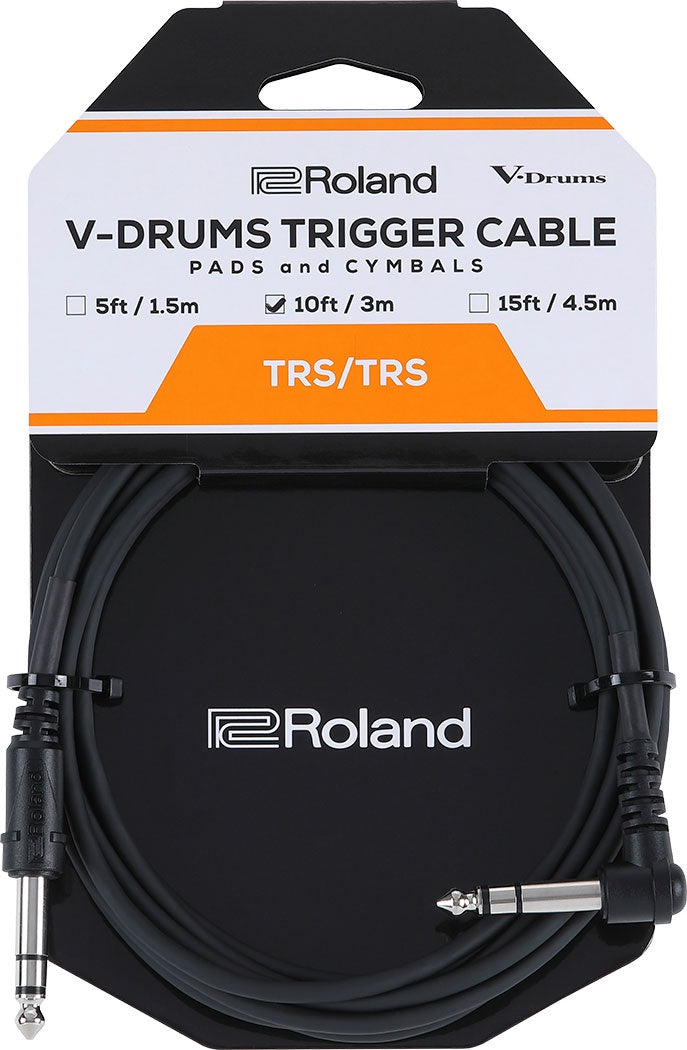 Roland V-Drums Trigger Cable, 10ft (PCS-10-TRA)