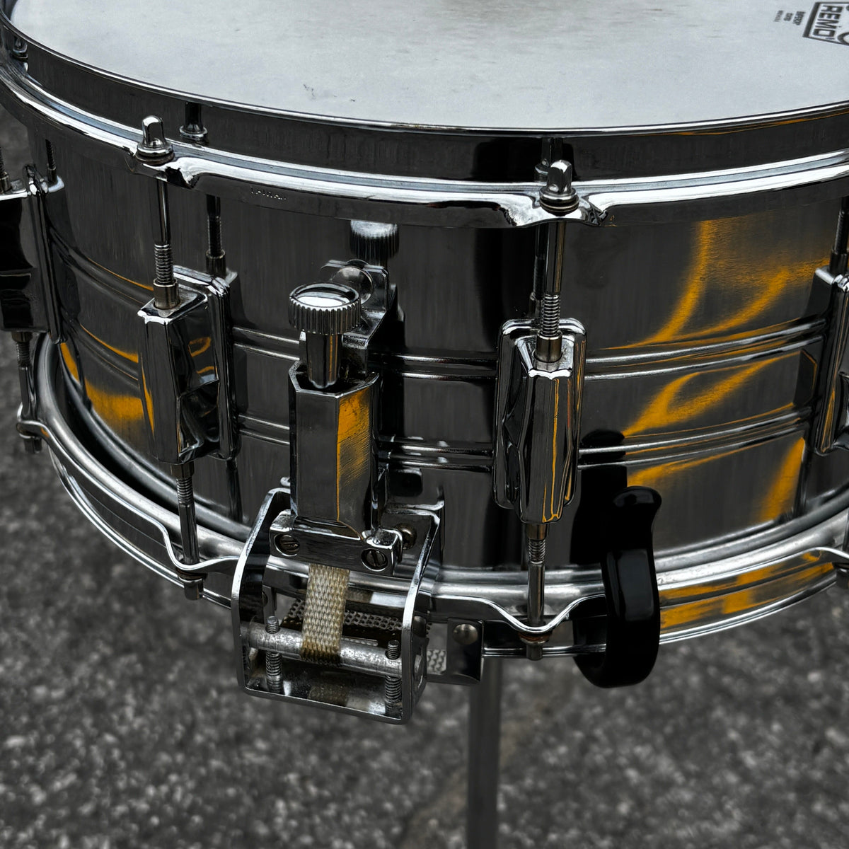 Pearl 14 × 6.5 Steel Snare Drum Late 1980s / Early 1990s USED SNARE DRUMS Pearl