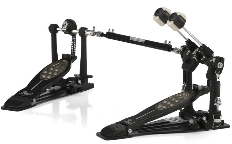 Pearl 25th Anniversary Black Eliminator Redline Double Bass Drum Pedal, Chain Drive (P-2052C/B) NEW HARDWARE Pearl