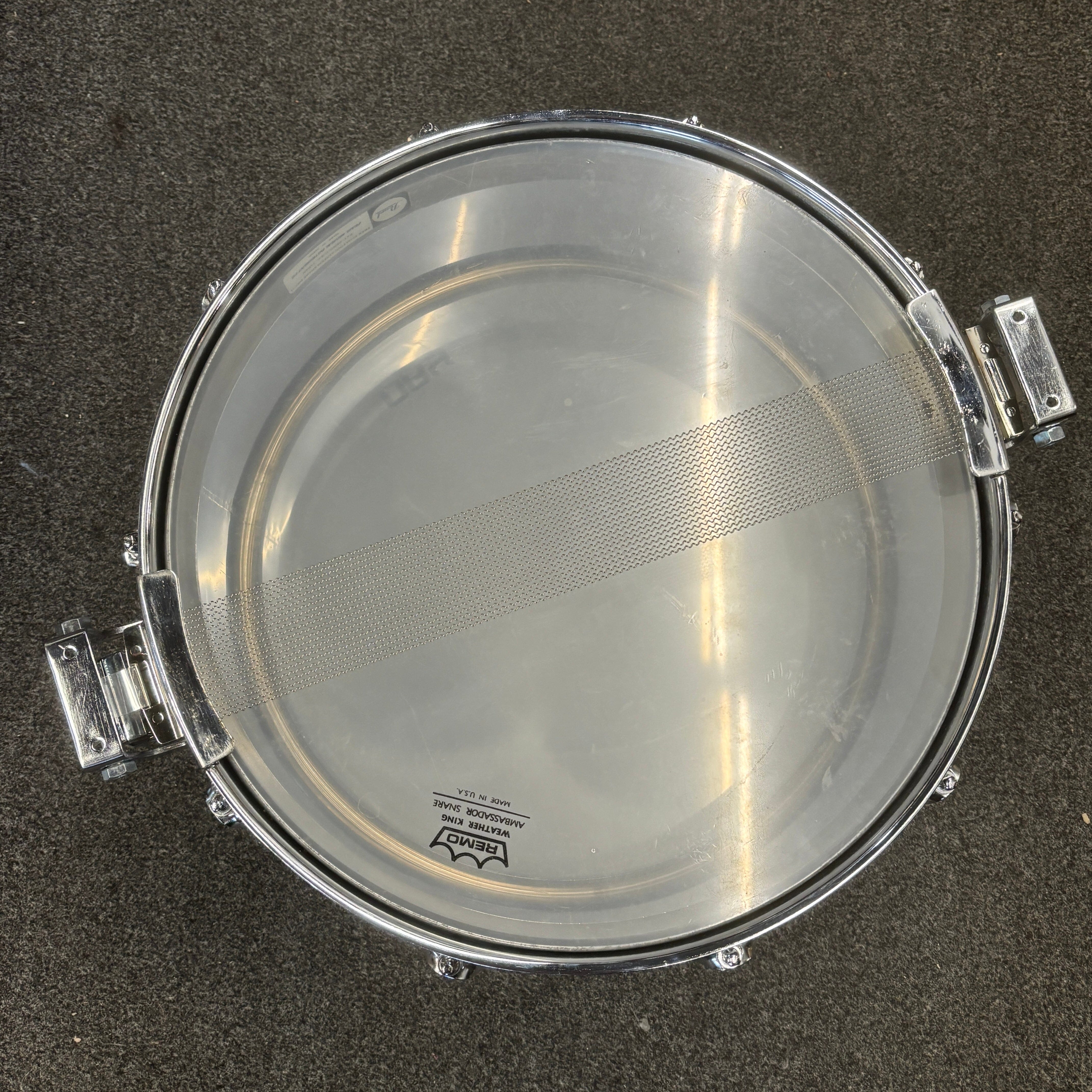 Pearl 6.5 x 14 First Generation Steel Free Floating USED SNARE DRUMS Pearl