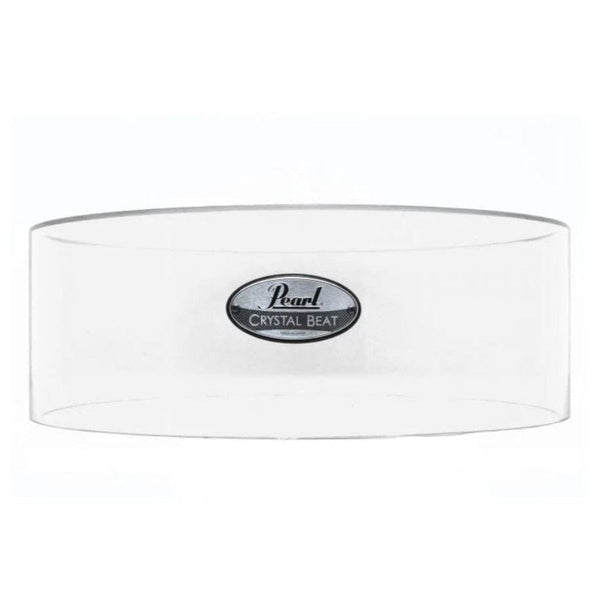 Pearl Crystal Beat Free Floating Snare Drum Shell 14" x 6.5", Ultra Clear (CRB1465SO730) NEW SNARE DRUMS Pearl 