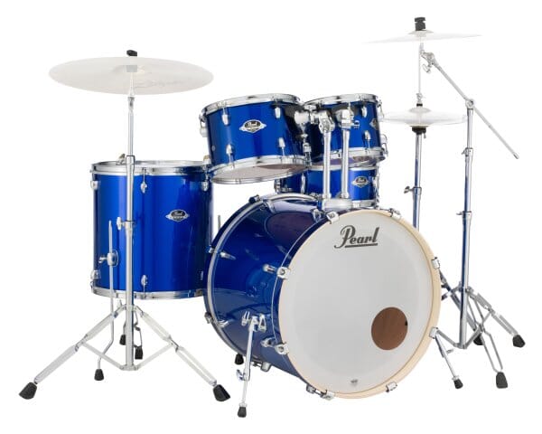 Pearl Export Series 5-piece Drum Set, High Voltage Blue (EXX725SPC717) NEW DRUM KIT Pearl